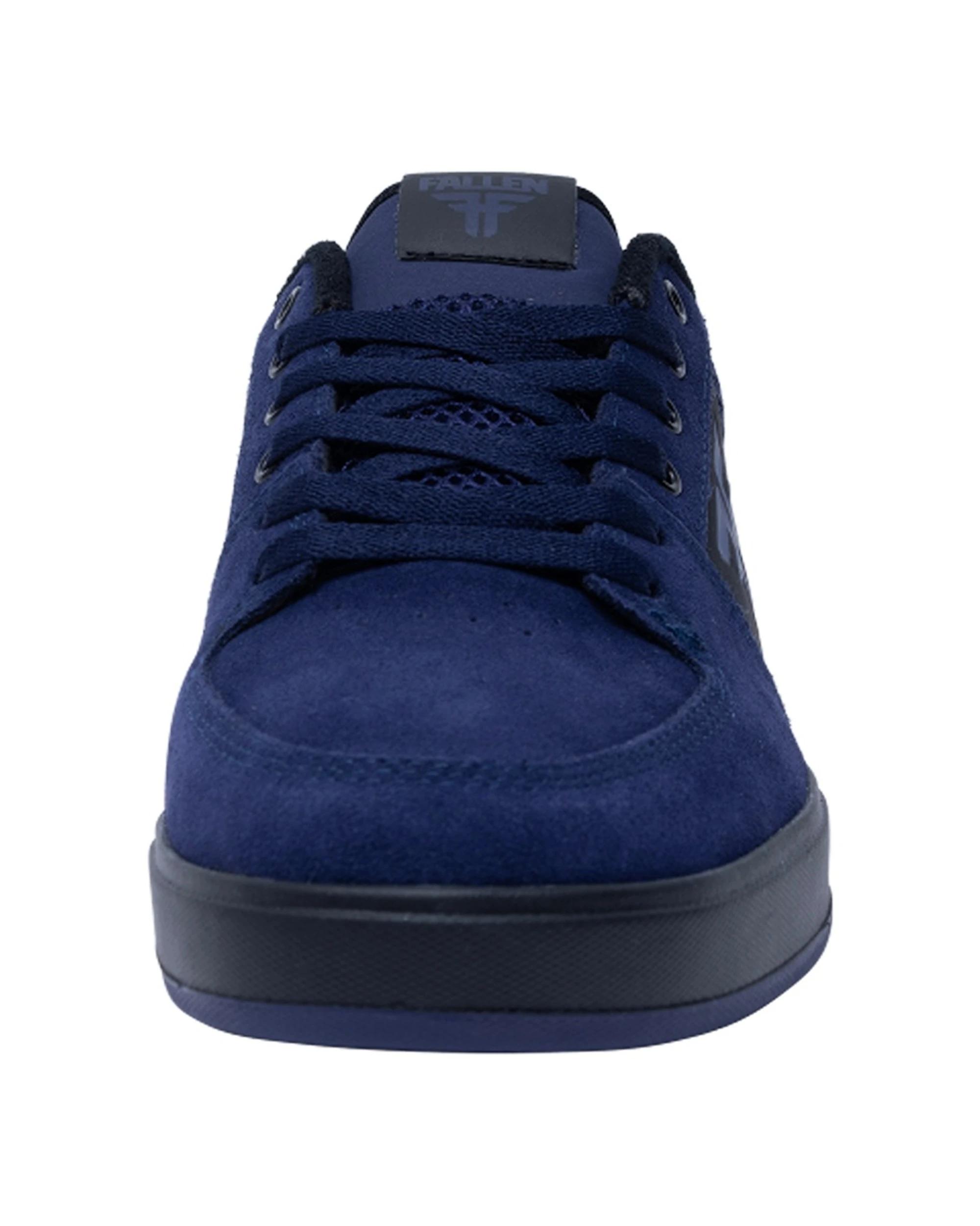 4 Fallen Footwear Patriot II Mens Casual Shoes Durable Cupsole BLACK/PURPLE, 4 of 6