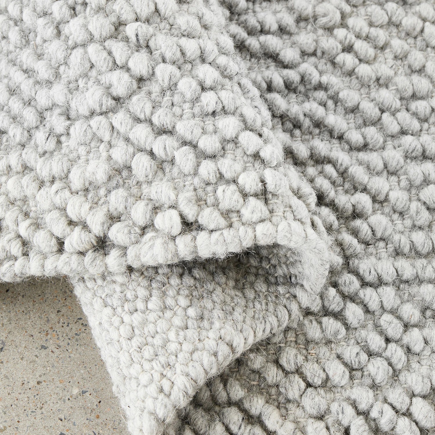 6 Common Ground Rugs Tactile 380x280cm - Extra Large Hand Woven Floor Rug - Grey, 6 of 6