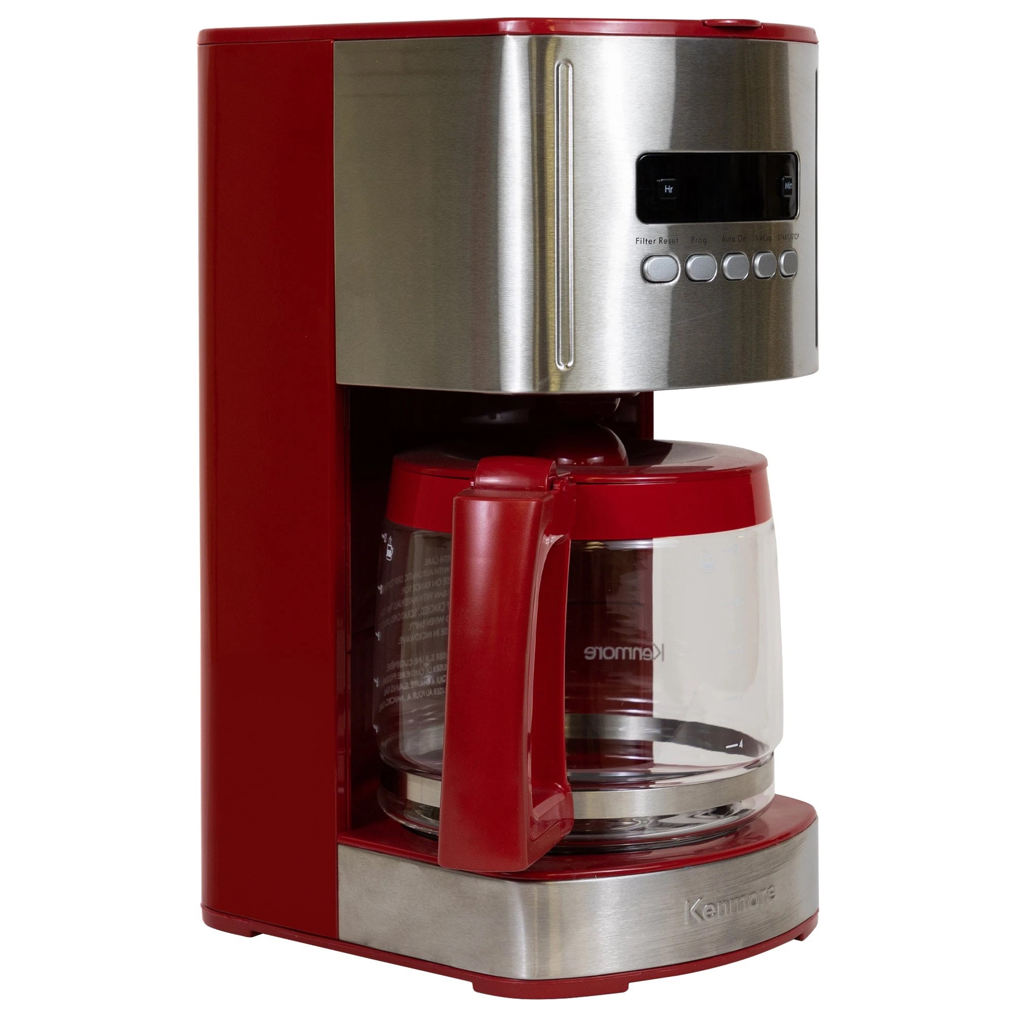 2 Kenmore 12-Cup Drip Coffee Maker - Red, 2 of 6