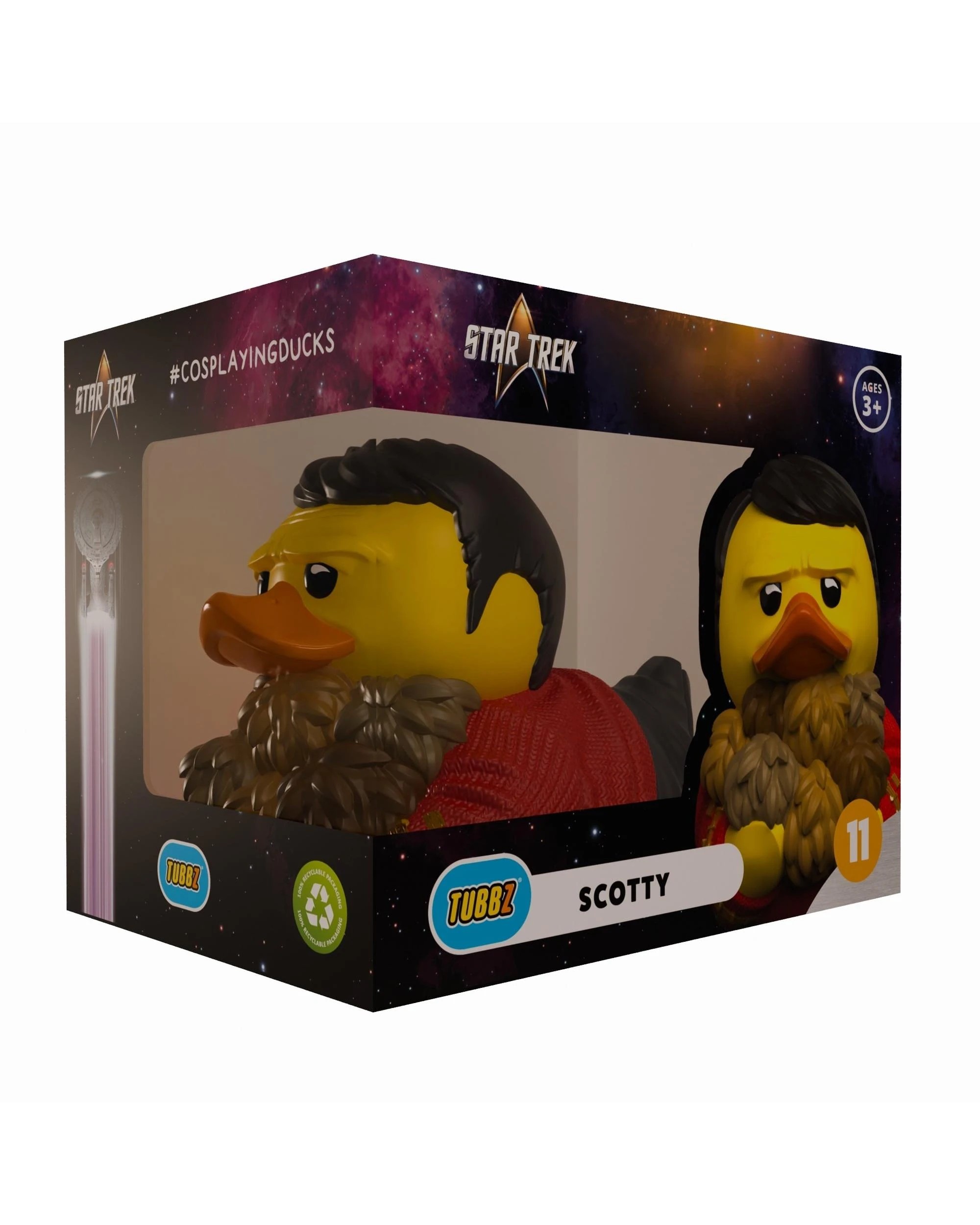 1 TUBBZ Star Trek Scotty Boxed Edition Cosplaying Duck Figure, 1 of 7