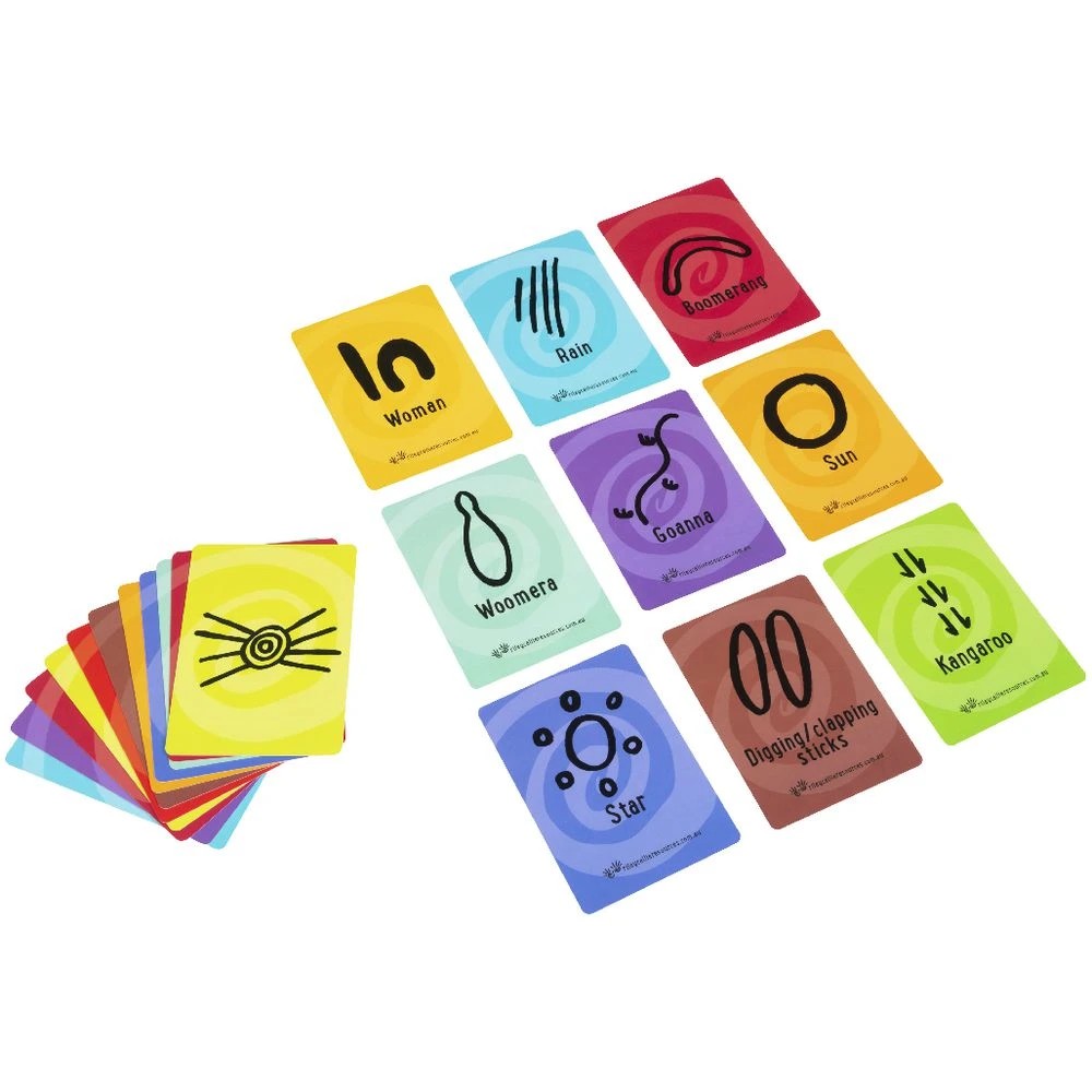 3 Aboriginal Symbol Cards 20 Pack, 3 of 3