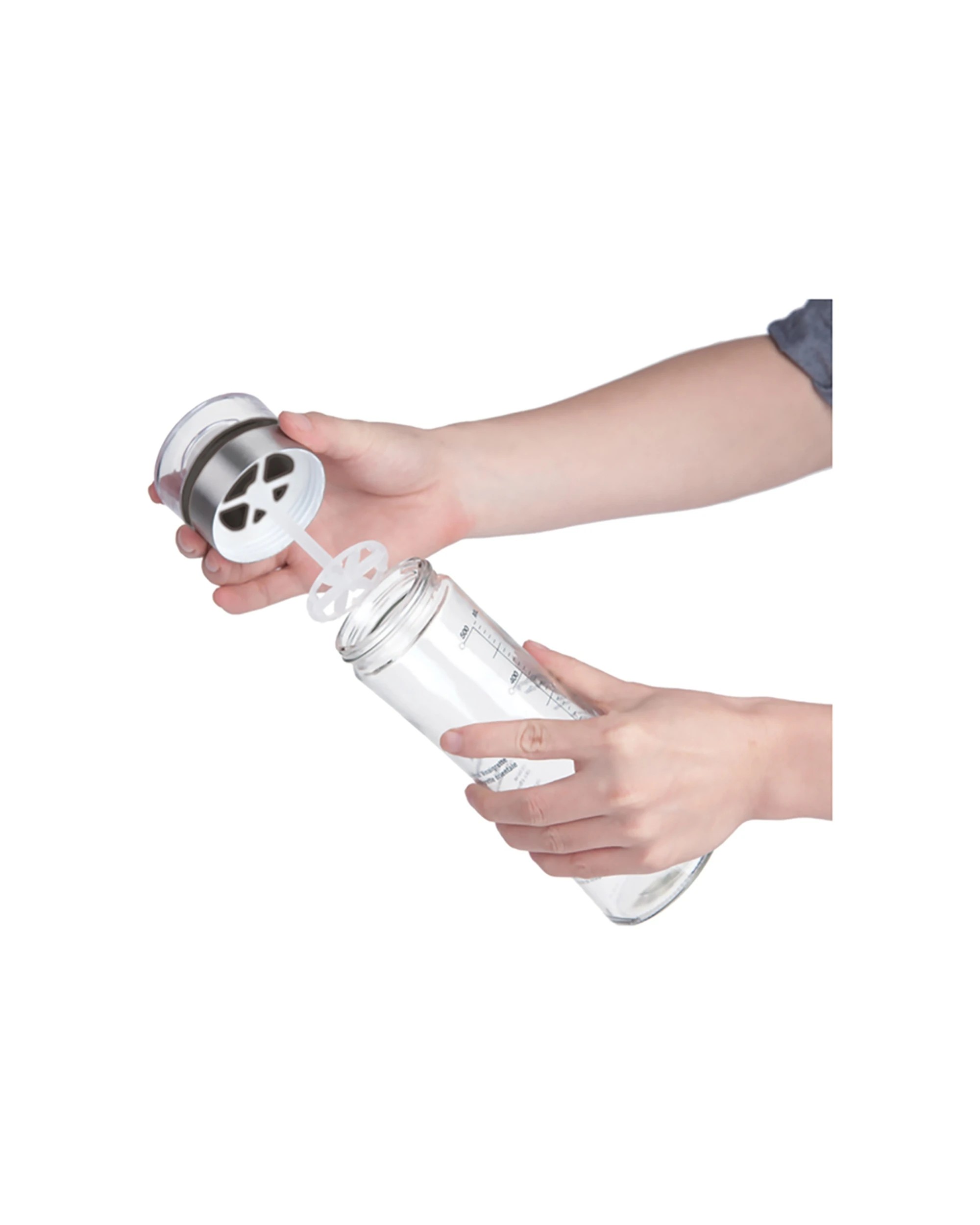 5 Appetito Salad Dressing Shaker 500ml Home Kitchen Cooking Tool - Clear, 5 of 5