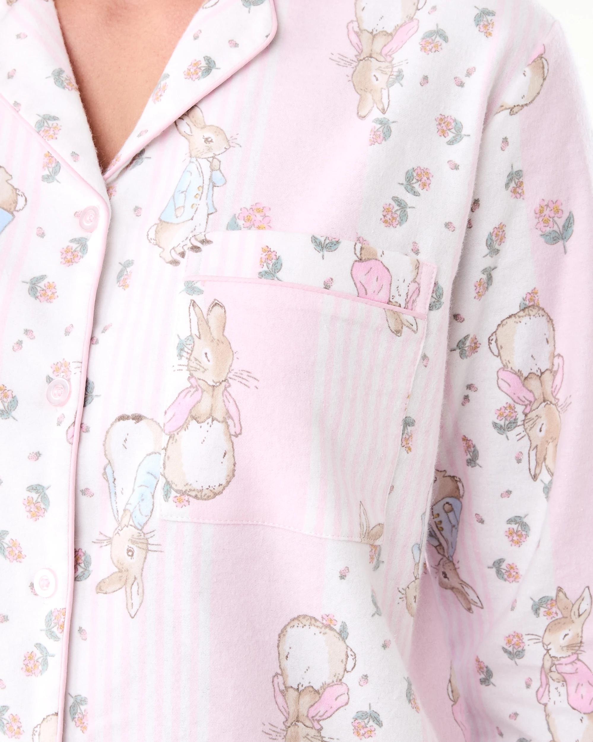 7 Peter Rabbit License Family Matching Flannel Pyjama Set Ptr Rabbit, 7 of 8