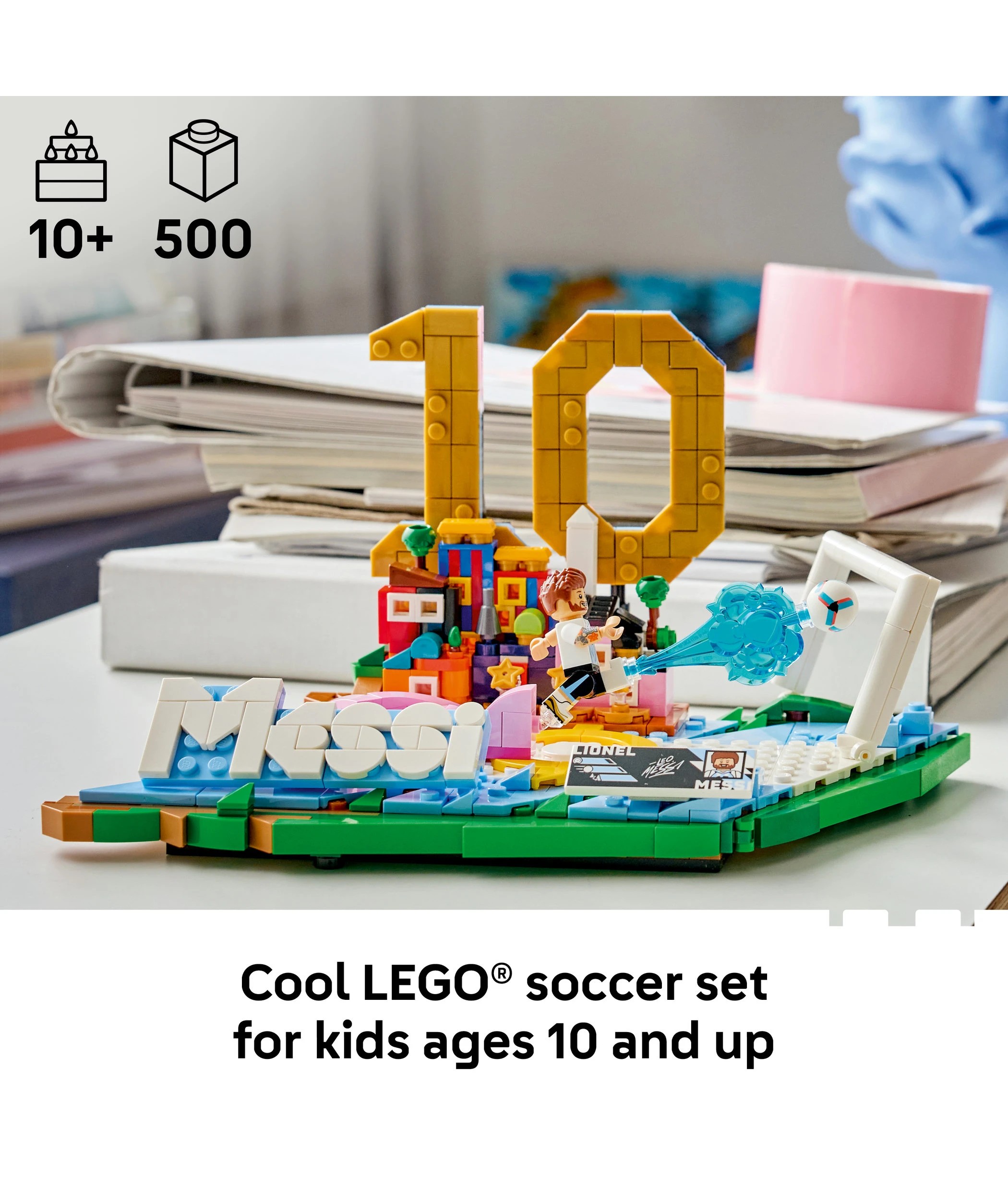 3 LEGO Editions Football Lionel Messi – Football Highlights 43011, 3 of 10