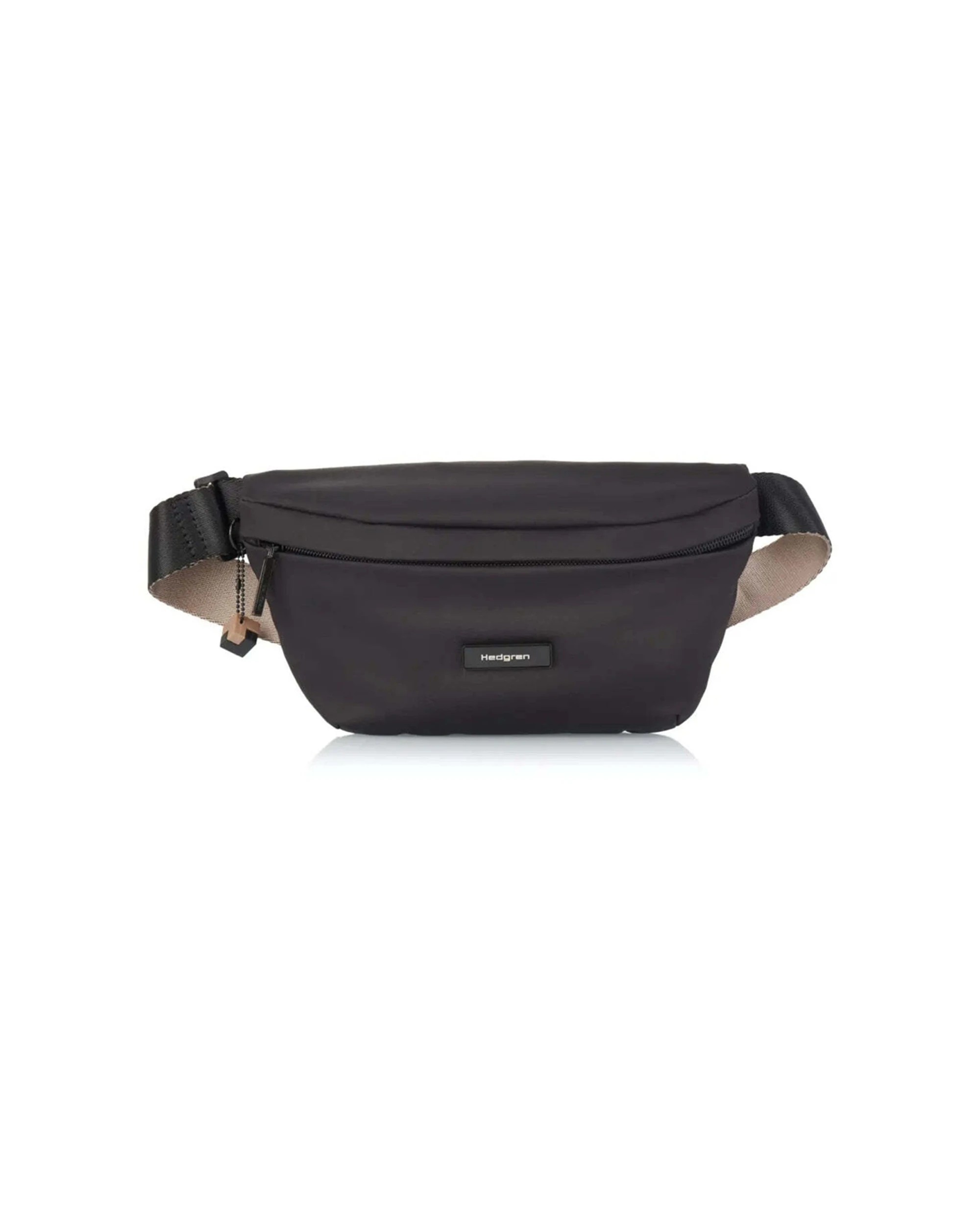 1 Hedgren HALO Waistbag Water Repellent Adjustable Strap Compact Design - Black, 1 of 4