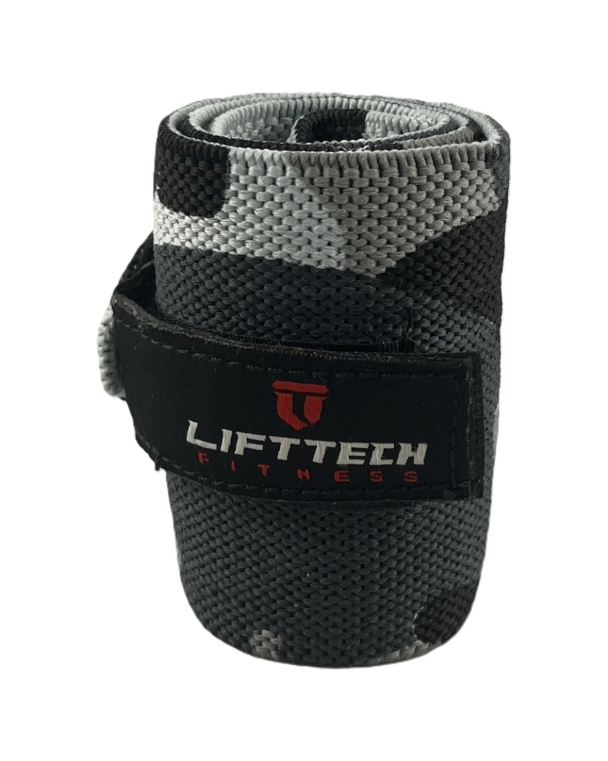 2 Lift-Tech Fitness 2pc Pro Thumb Loop Wrist Support Adjustable Wrap 20 Inch Camo - Multi, 2 of 3