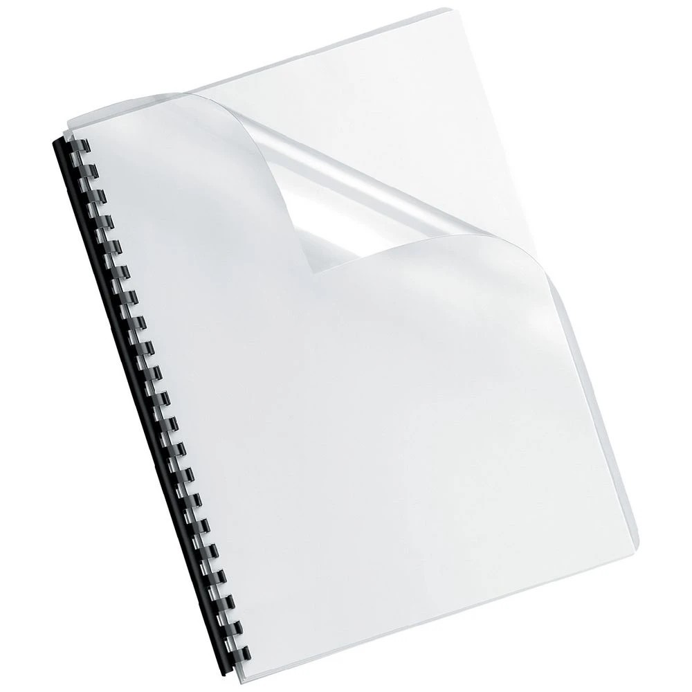 2 Fellowes Binding Covers A4 150 Microns Clear 100 Pack, 2 of 2