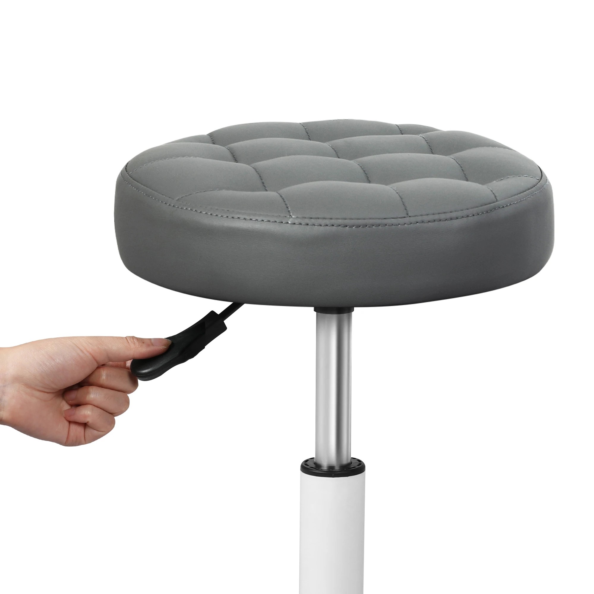 2 Levede Salon Stool - Grey, 2 of 5