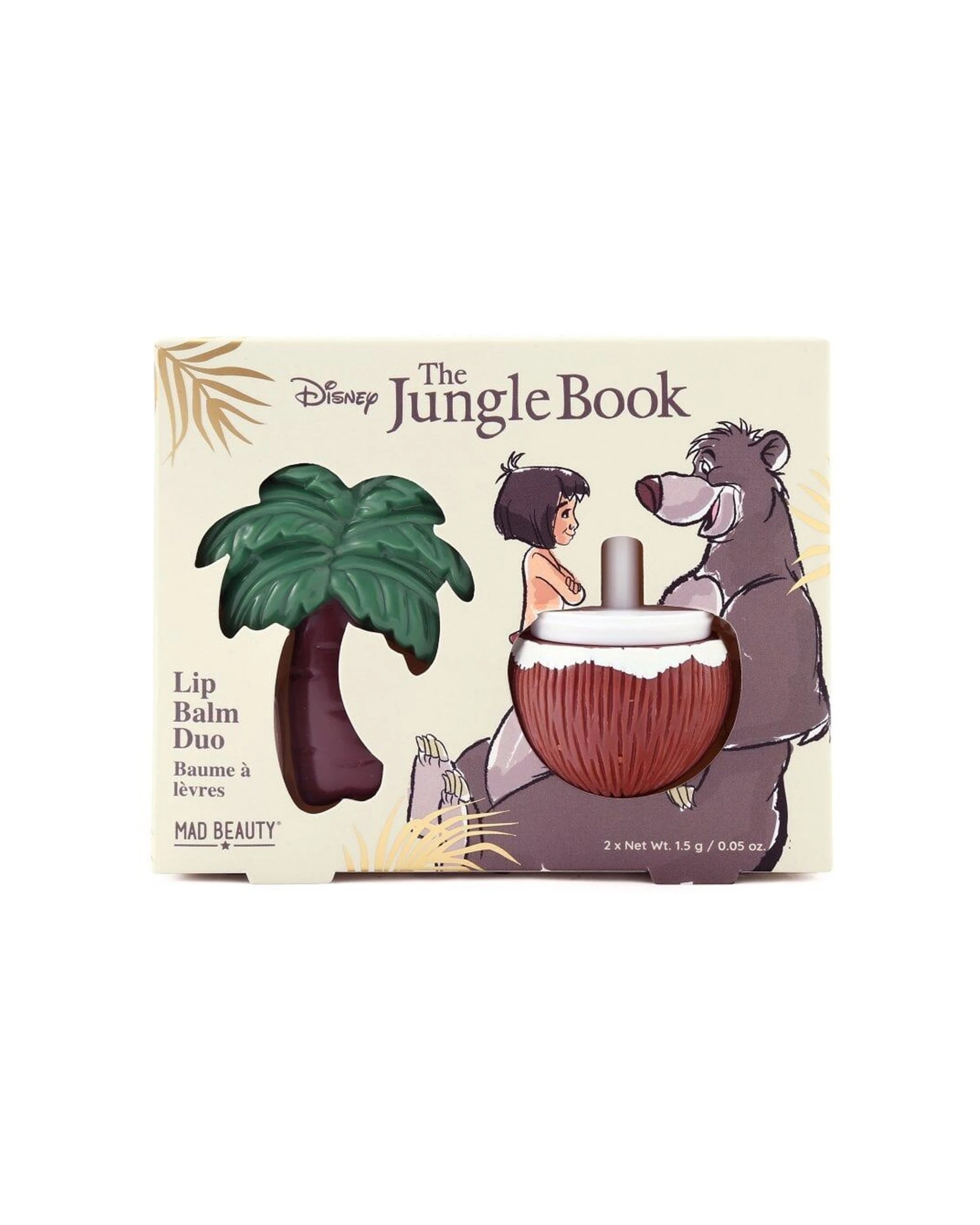 2 Disney The Jungle Book Scented Hydrating Lip Balm Duo Coconut Vanilla 2PK - Multi, 2 of 4