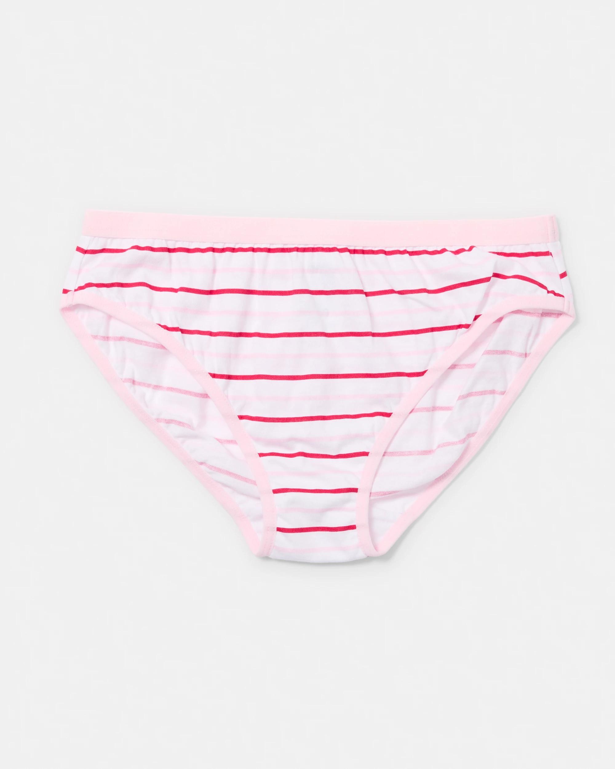 9 7 Pack Print Briefs Wht Hearts, 9 of 9