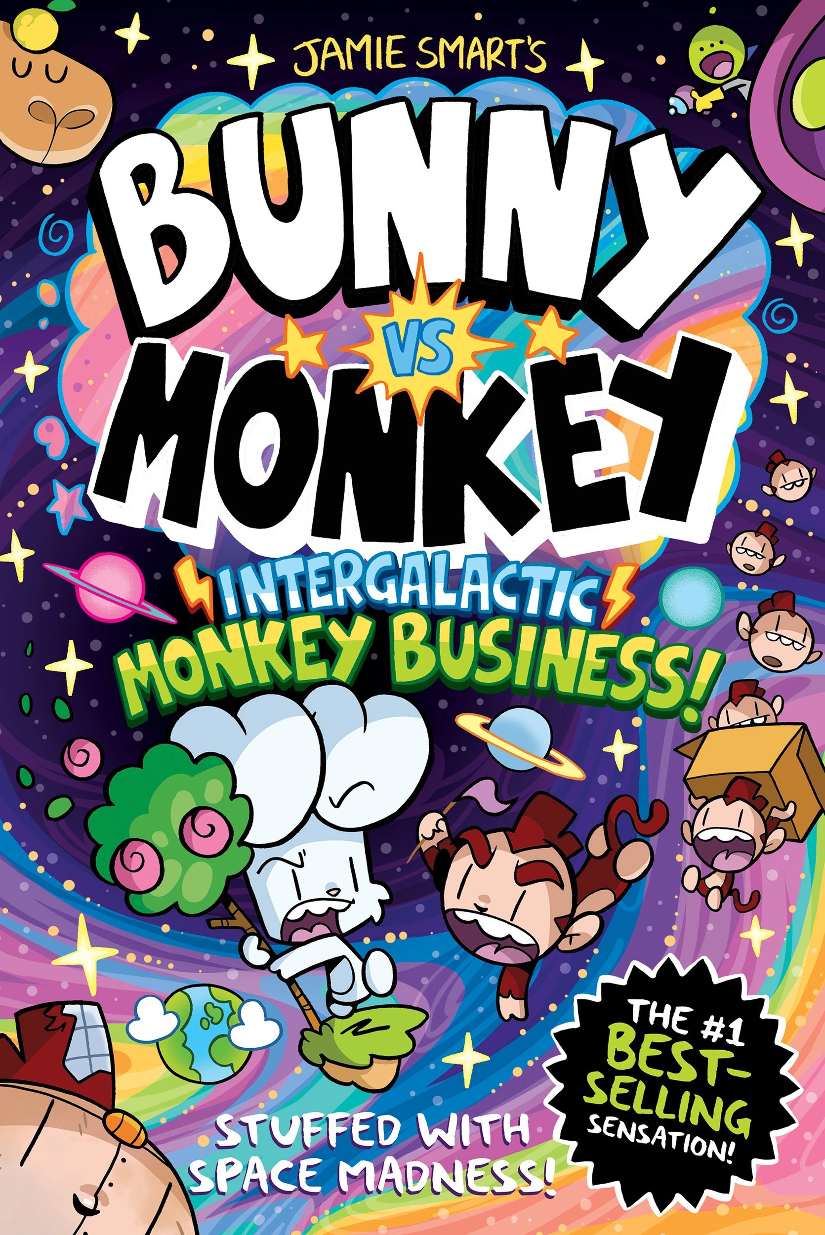 1 Bunny vs Monkey: Intergalactic Monkey Business! by Jamie Smart - Book, 1 of 1
