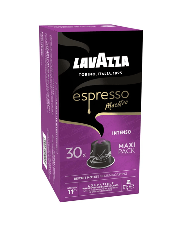 Lavazza Nespresso Compatible Coffee Capsule Intenso 30 Pack