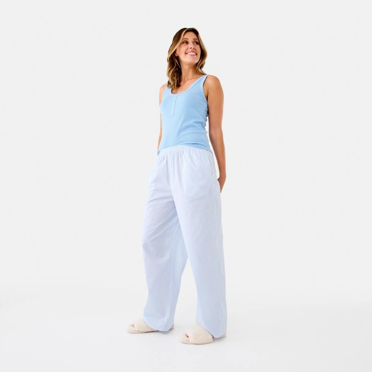 3 Boyfriend Woven Pants Thin Stp B, 3 of 7