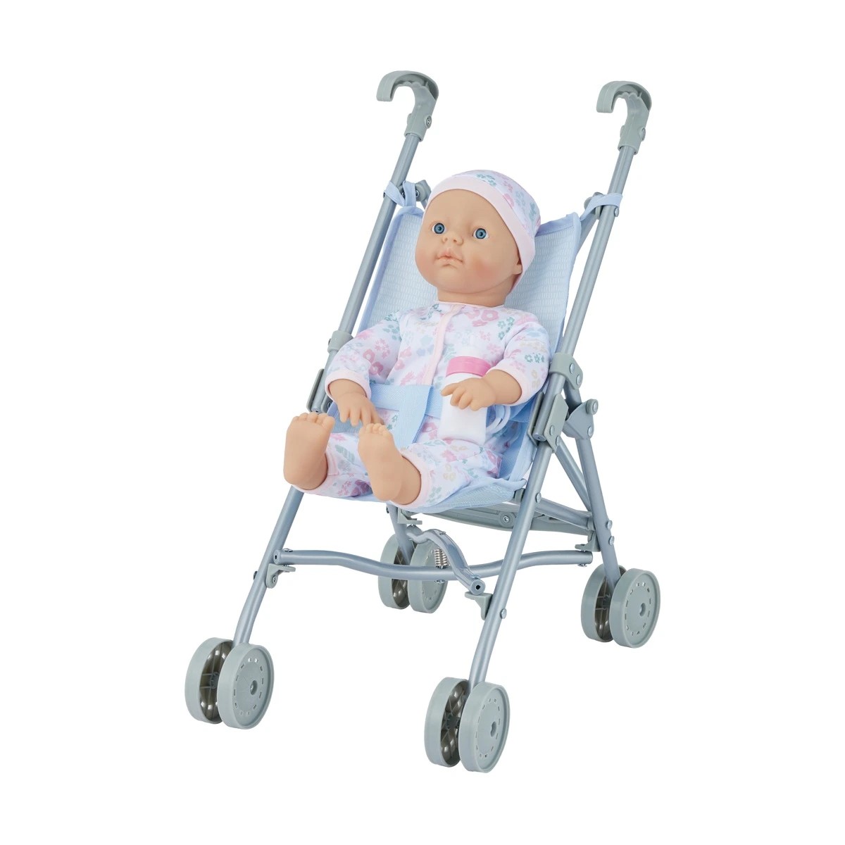 1 3 Piece Baby Doll Stroller Set, 1 of 10