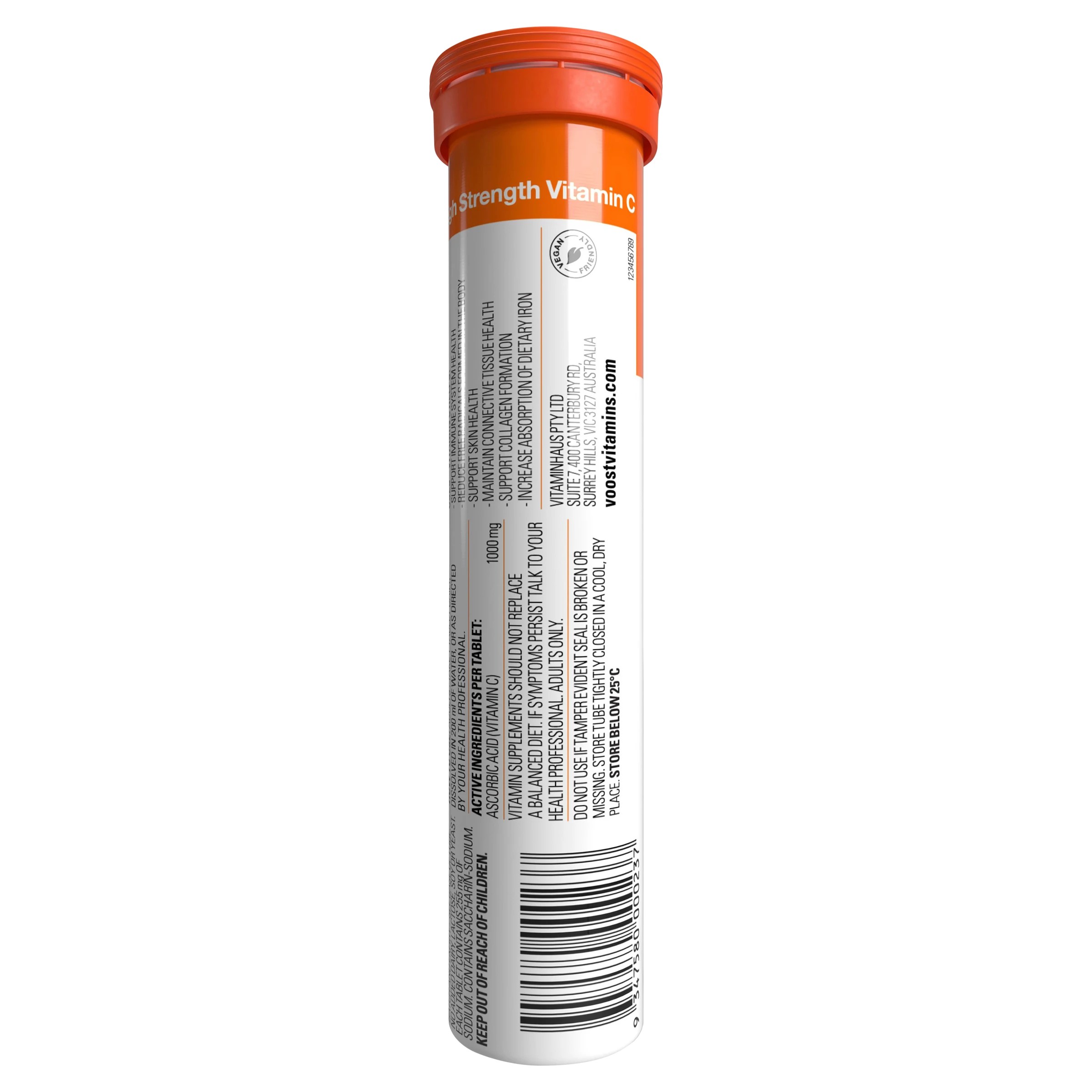 2 20 Pack Voost Vitamin C Effervescent Tablets, 2 of 8