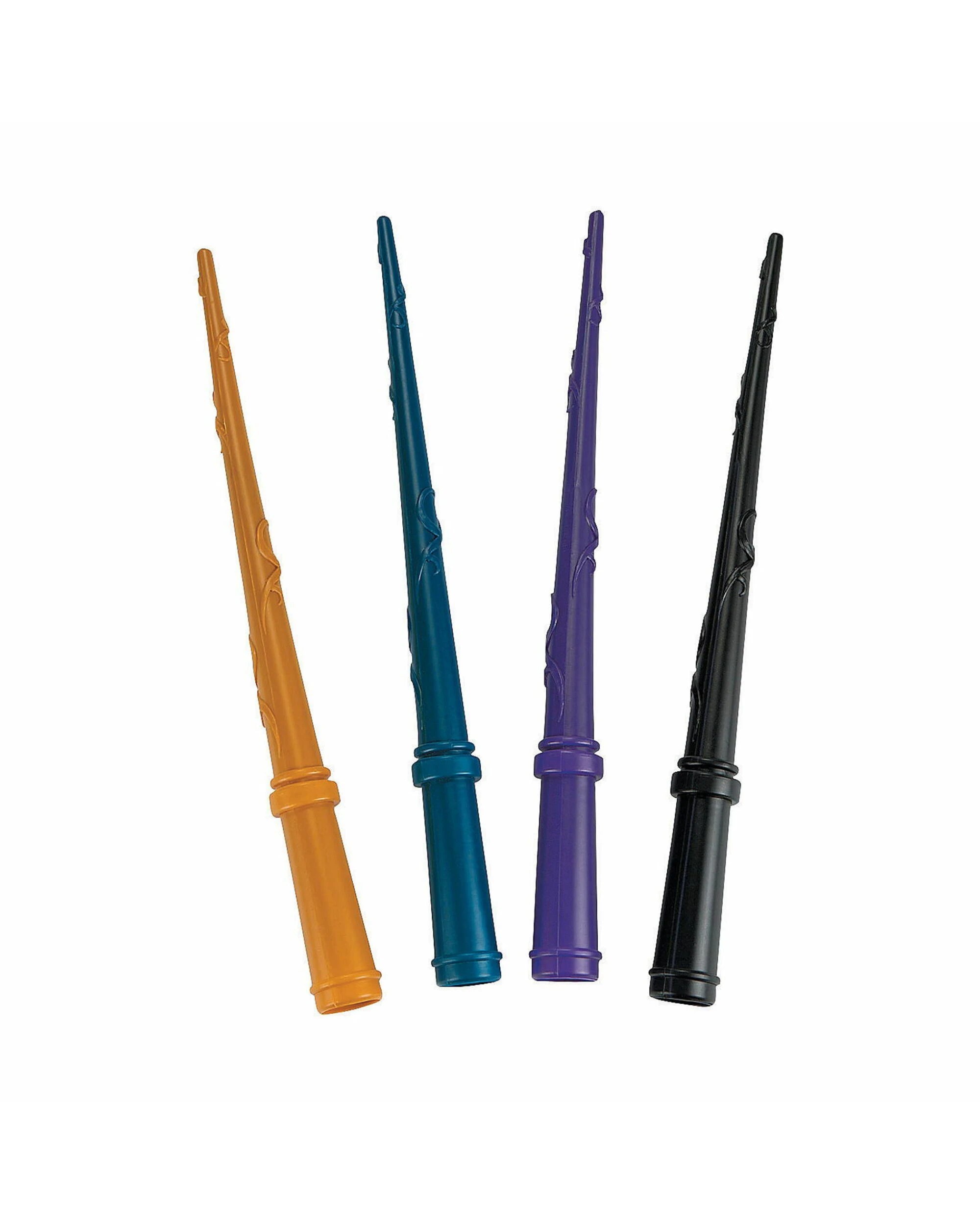 1 Partyrama Plastic Wizard Wands Pack of 12, 1 of 1