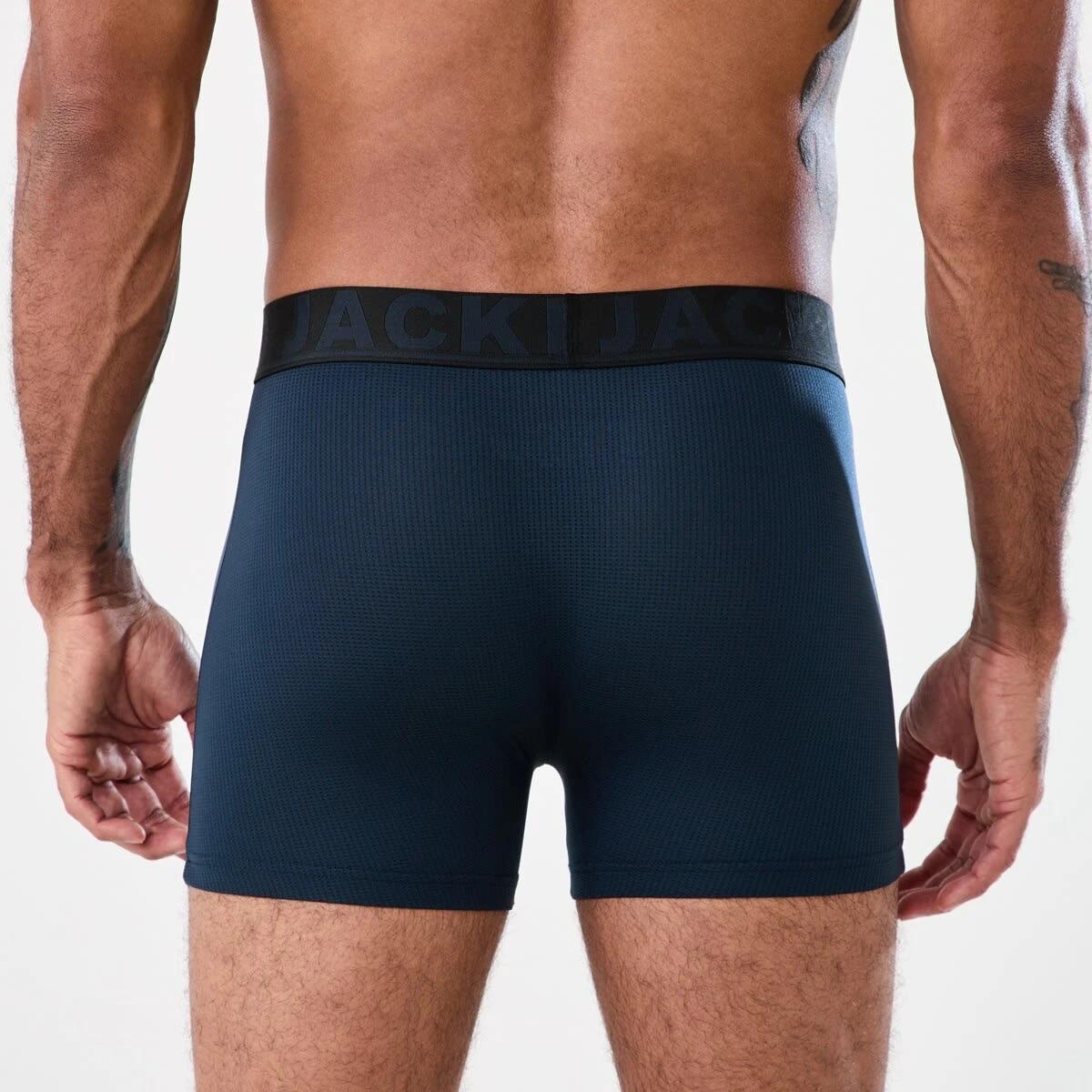 6 3 Pack Jackeroo Print Mesh Trunks HIGH VOLTAGE, 6 of 7