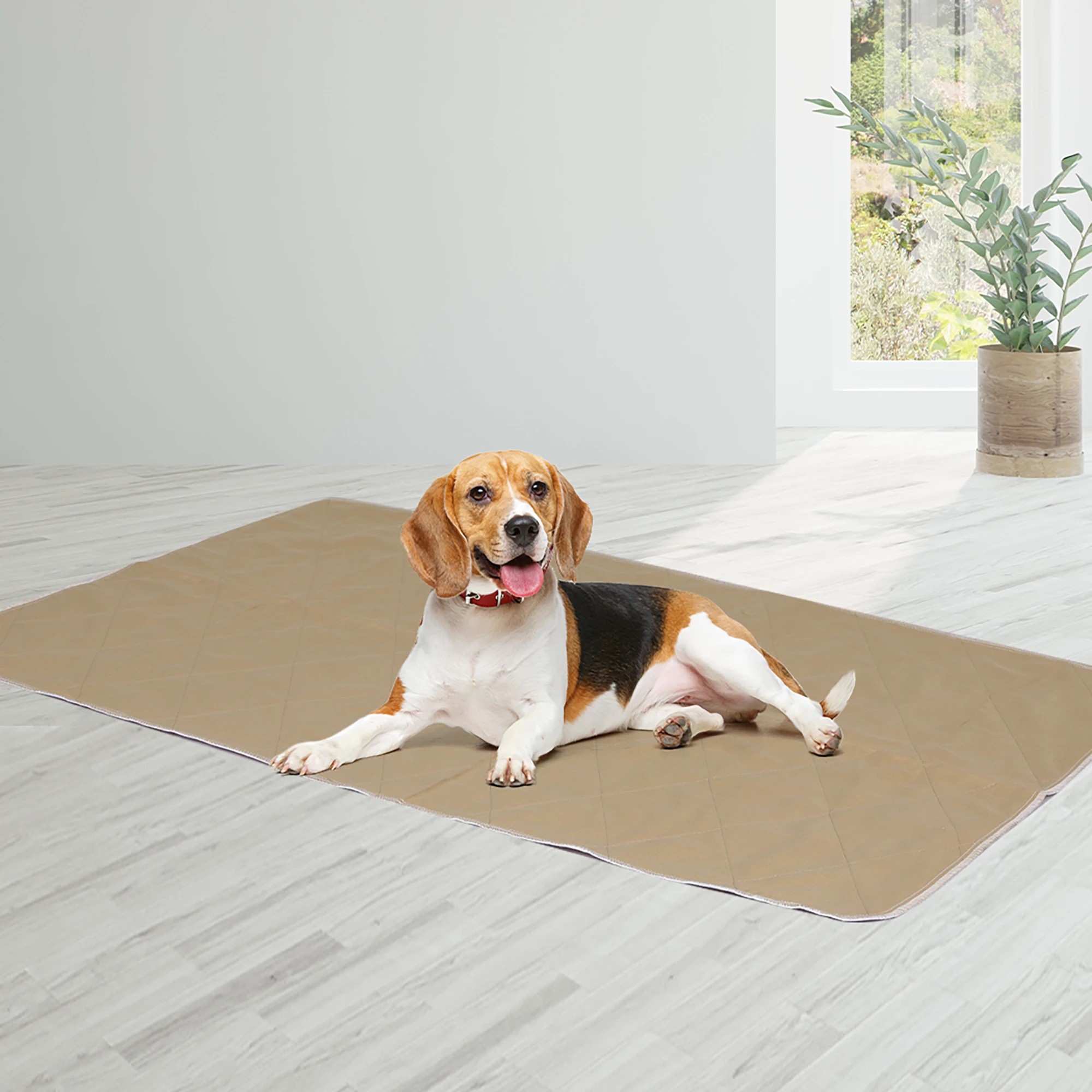 7 Pawz 2 Pcs 90X90 Cm Reusable Waterproof Pet Puppy Toilet Training Pads, 7 of 7