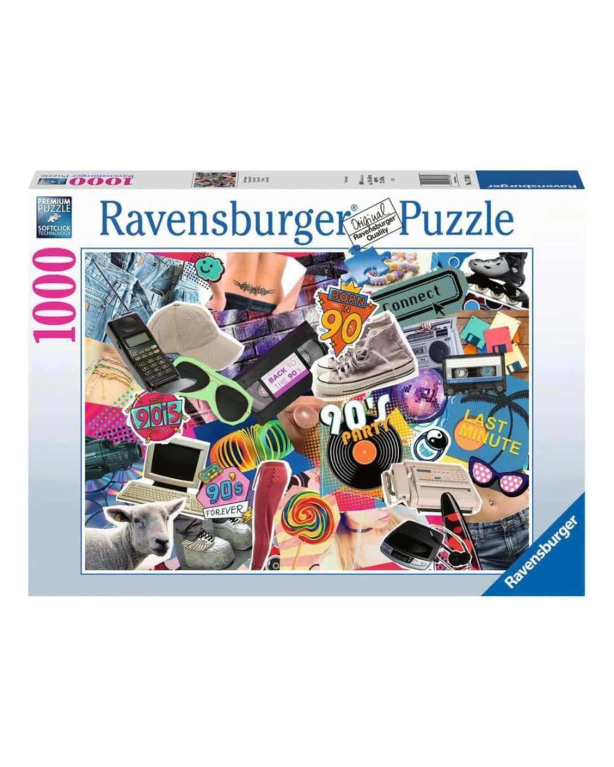 1 Ravensburger The 90's 1000 Piece Jigsaw Puzzle, 1 of 1