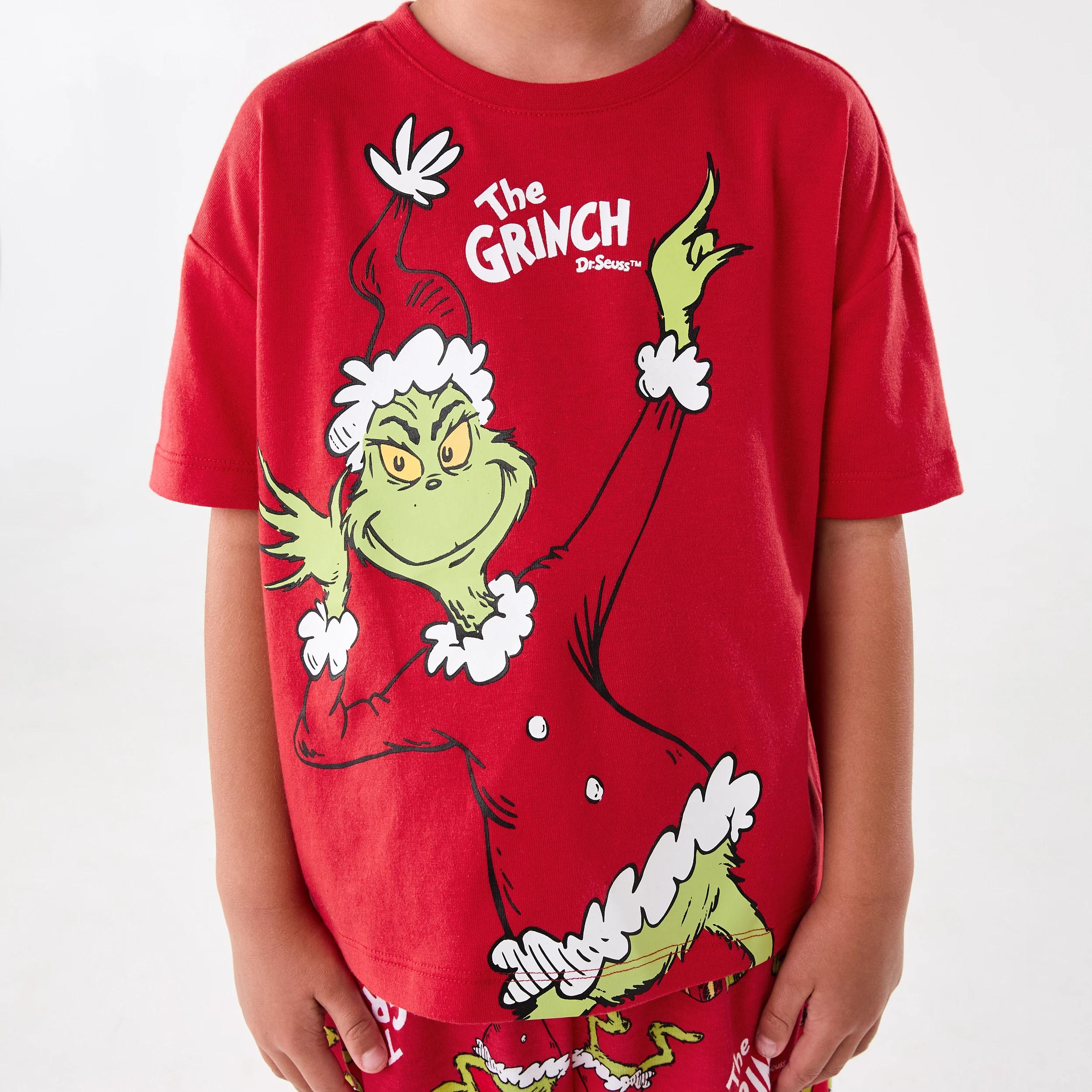 4 The Grinch License Christmas Pyjama Set GRINCH LB, 4 of 9