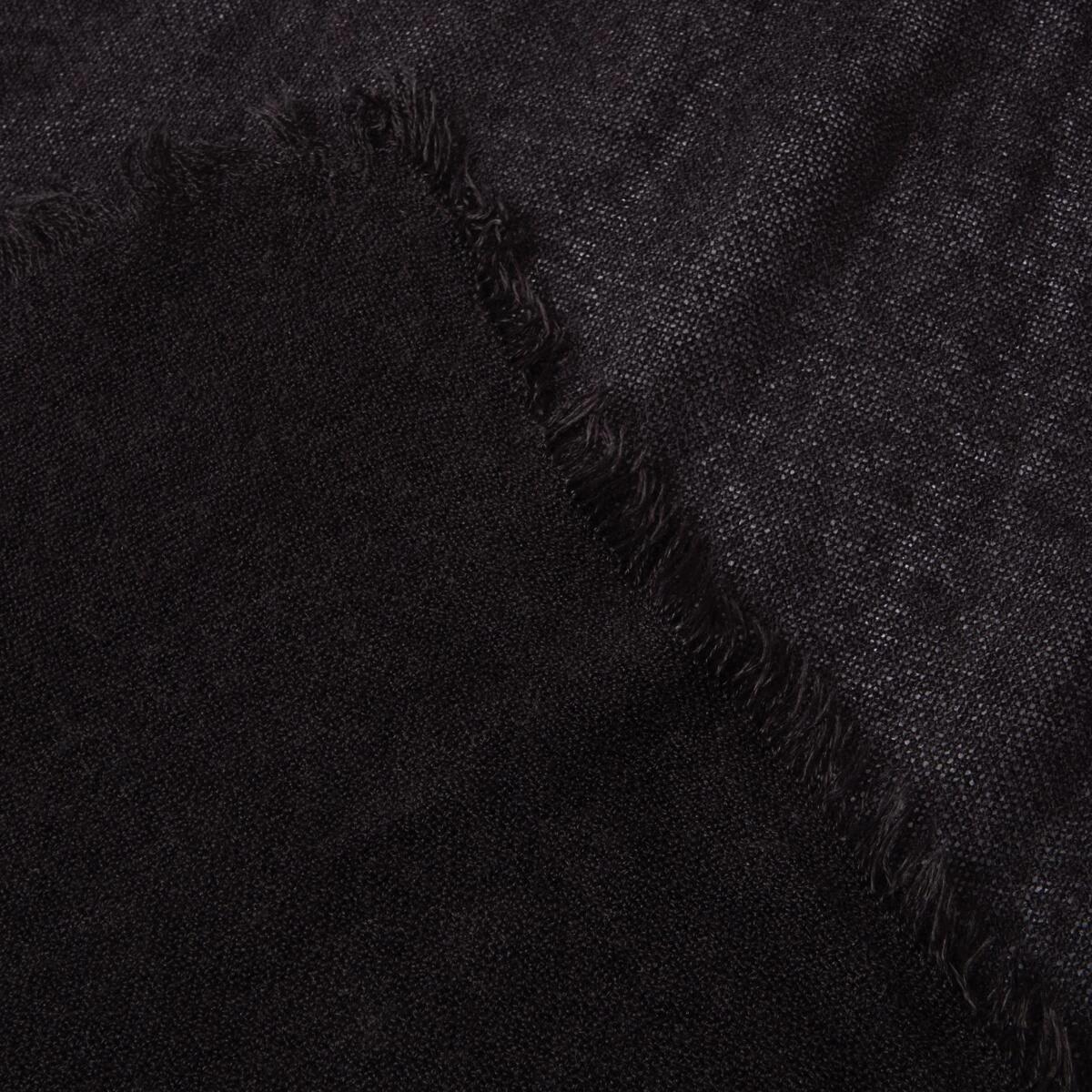 2 Solid Lightweight Scarf Black, 2 of 3