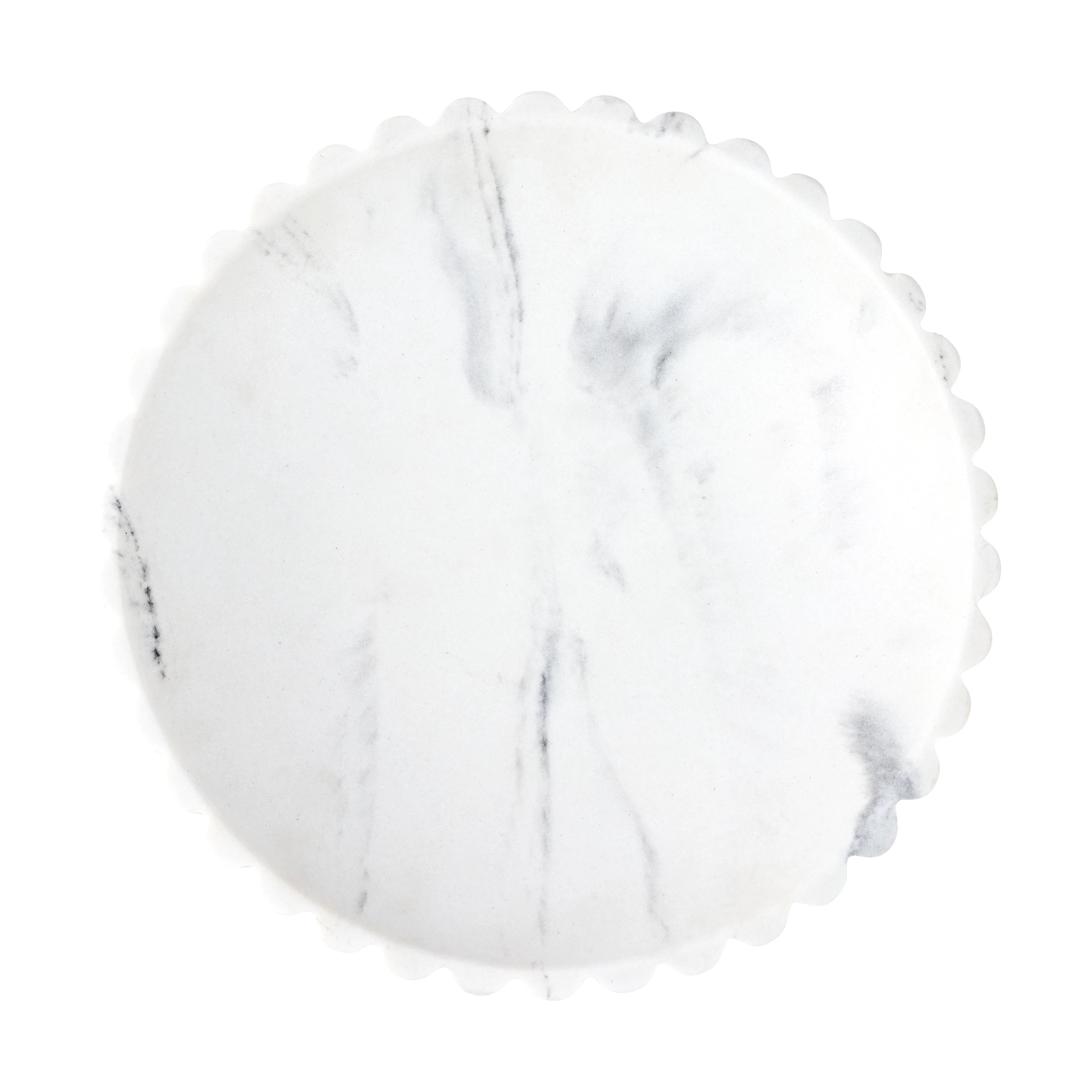 4 Low Marble Look Decor Bowl, 4 of 6