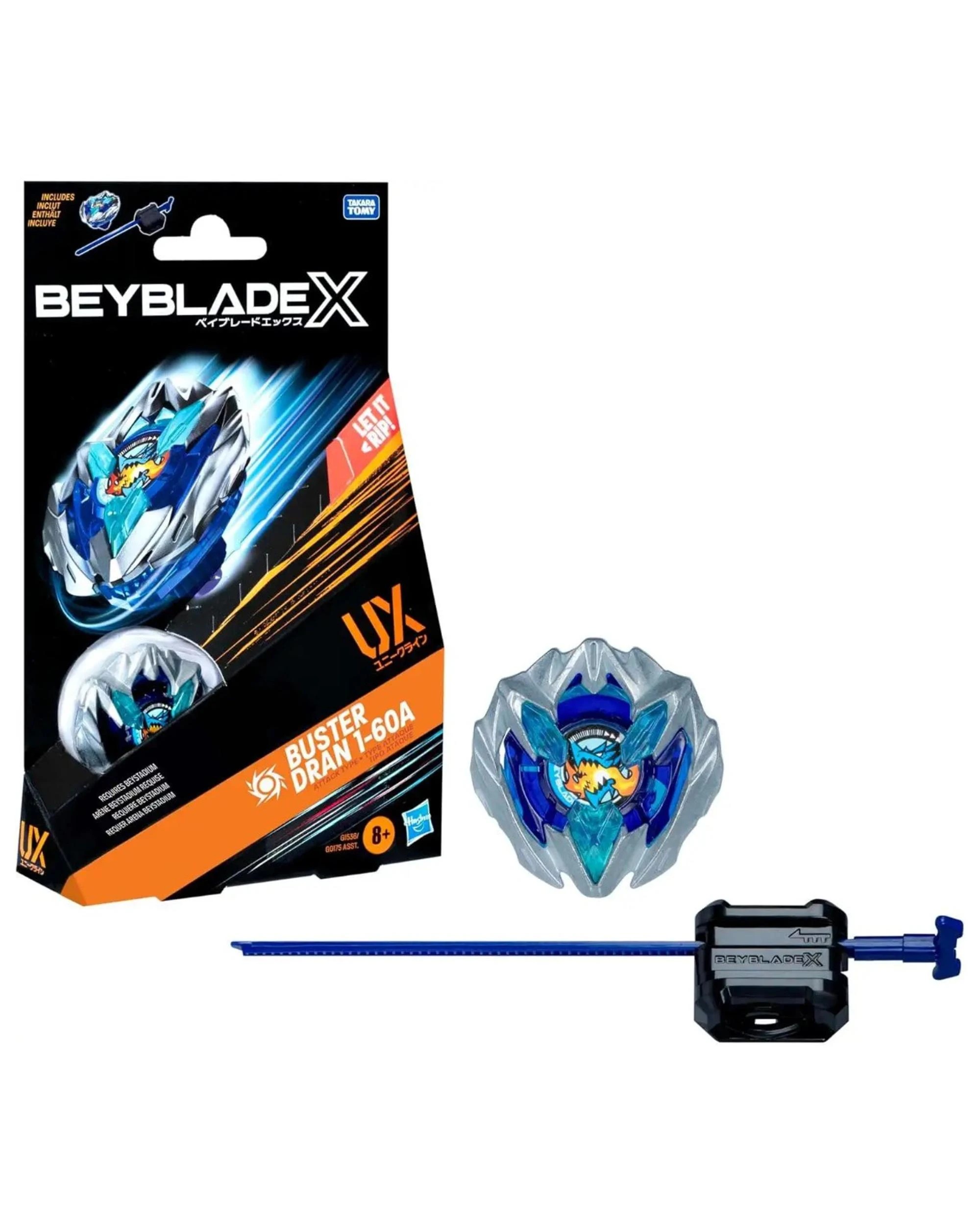 1 Beyblade X Buster Dran 1-60A Starter Pack, 1 of 1