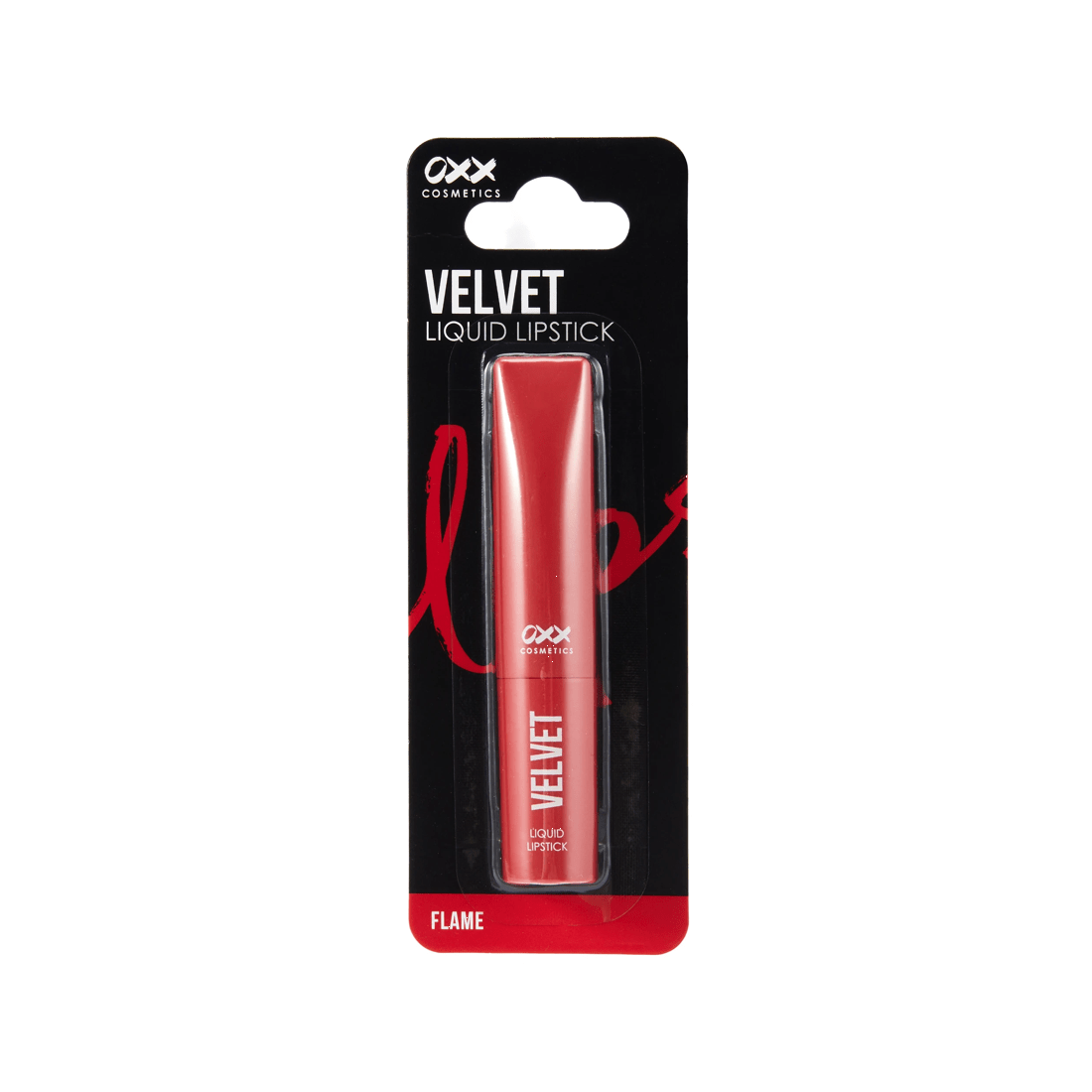 4 OXX Cosmetics Velvet Liquid Lipstick - Flame, 4 of 5