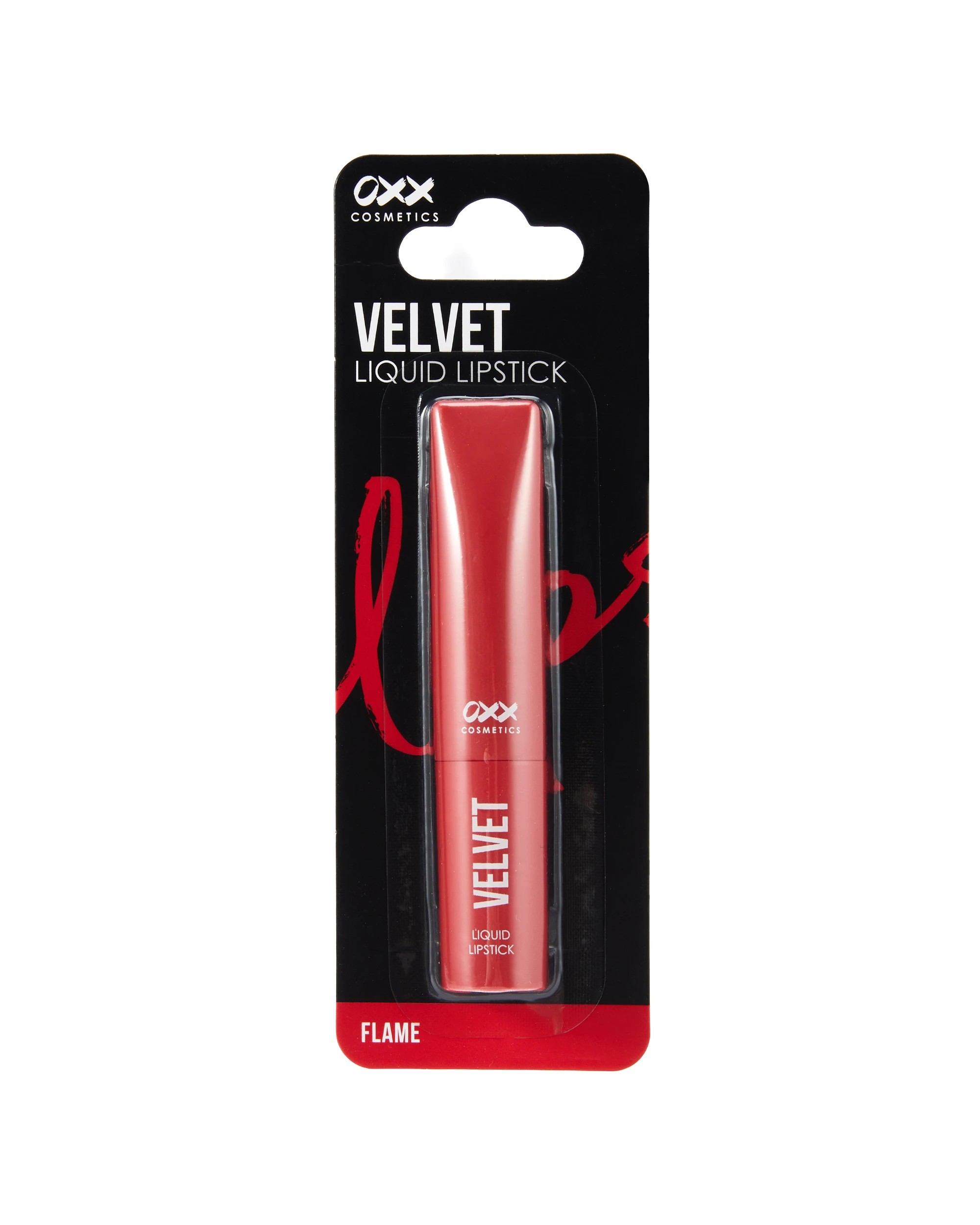 4 OXX Cosmetics Velvet Liquid Lipstick - Flame, 4 of 5
