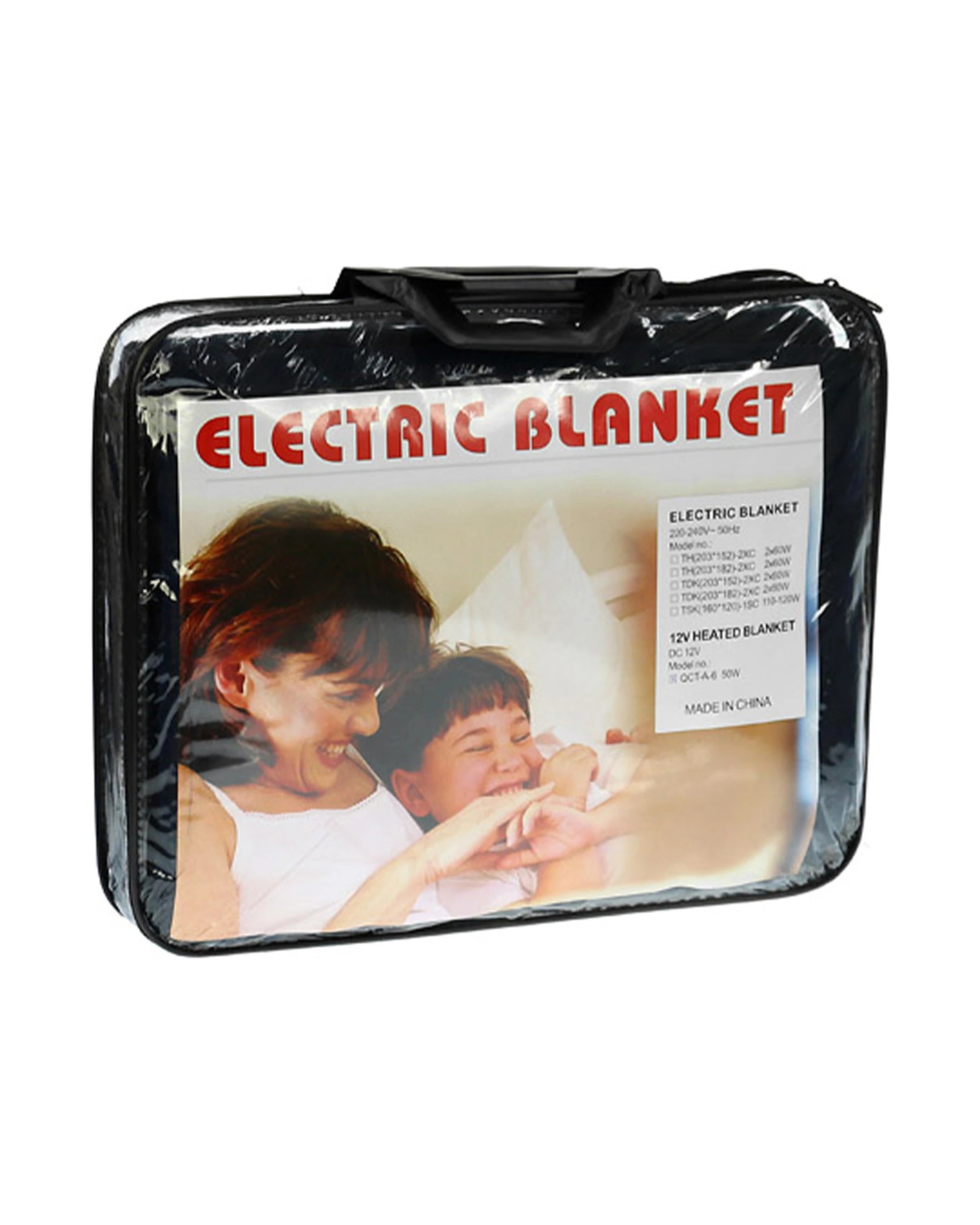 2 Laura Hill Heated Electric Car Blanket 150x110cm 12v - Black
 - Queen Bed, 2 of 6