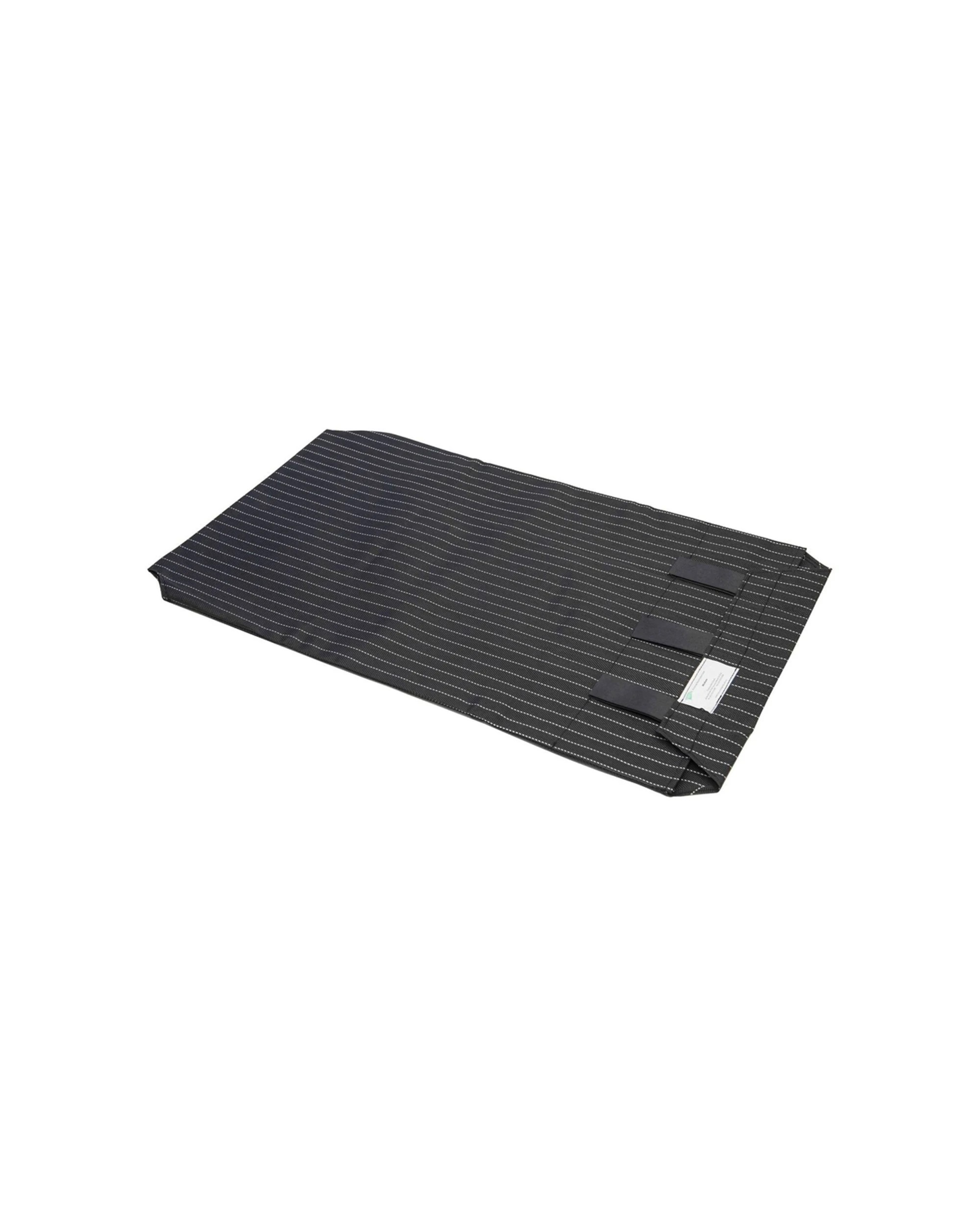 3 Superior Pet Essentials HD Pinstripe Raised Dog Bed Cover Mini 54 X 18 X 70 Cm - Black, 3 of 3