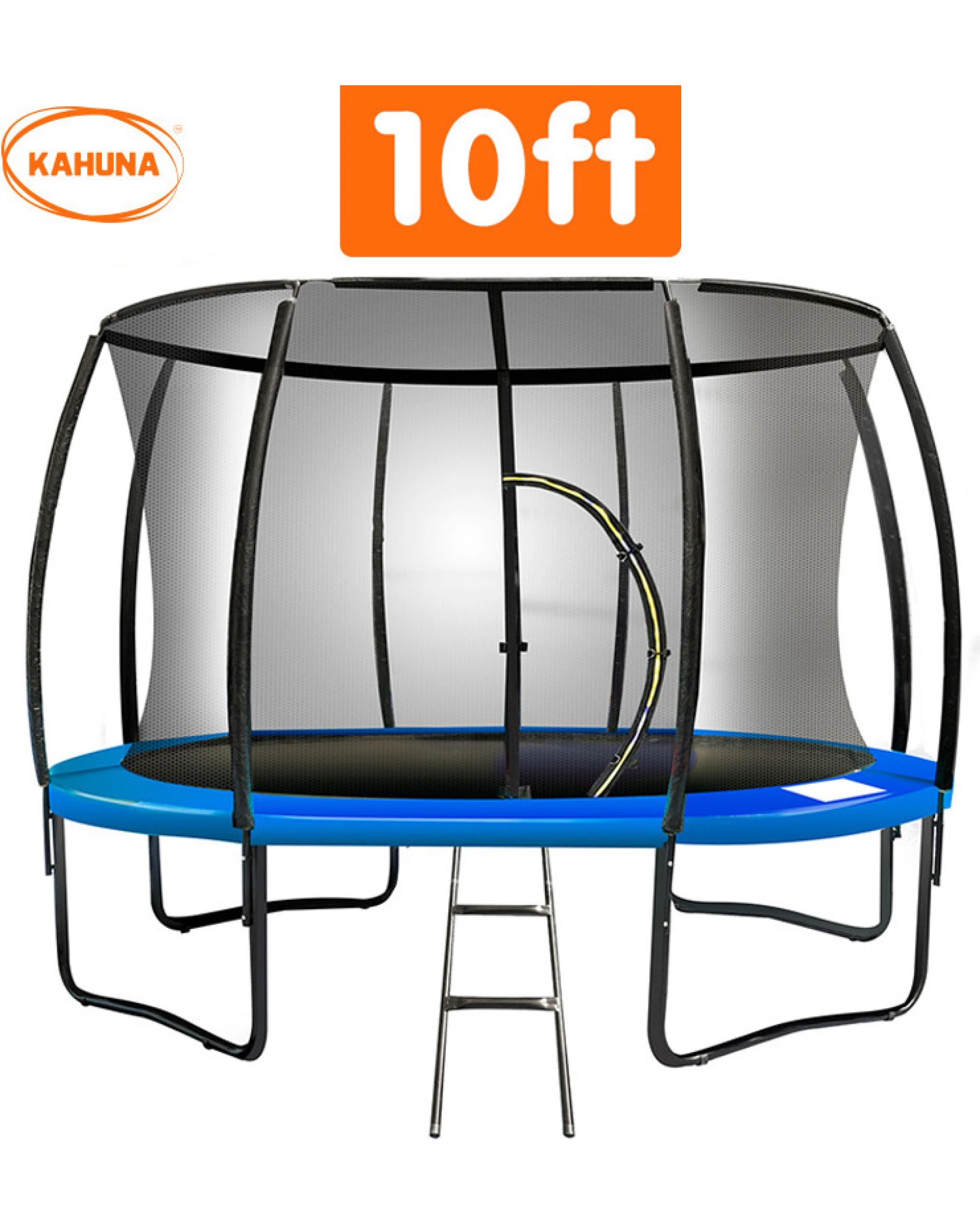 3 Kahuna 10ft Trampoline - Blue, 3 of 6