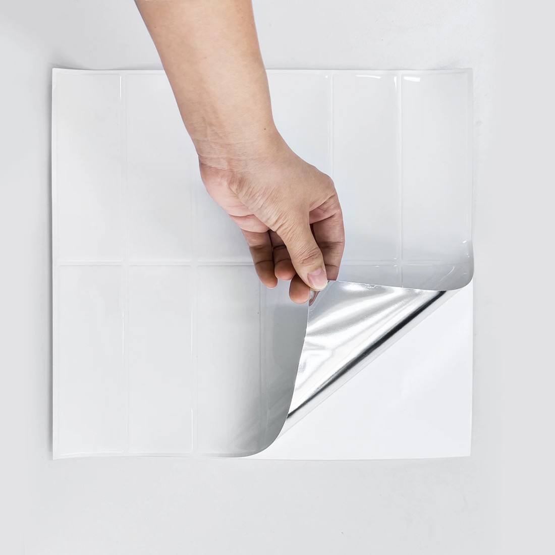 3 5 Pack Self Adhesive 3D Tiles - Slim Subway, 3 of 5