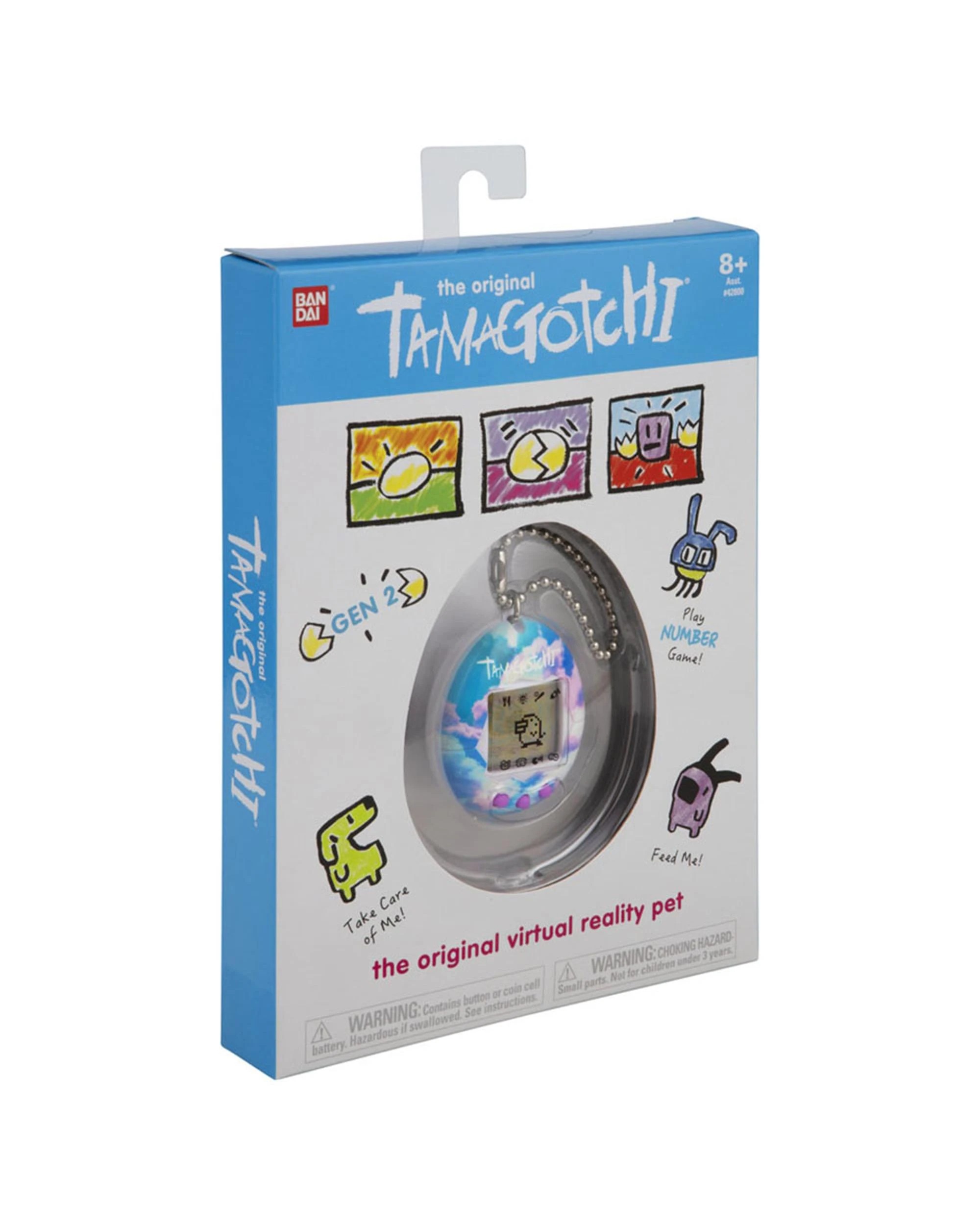 1 Tamagotchi Original Gen 2 - Sky - Blue, 1 of 2