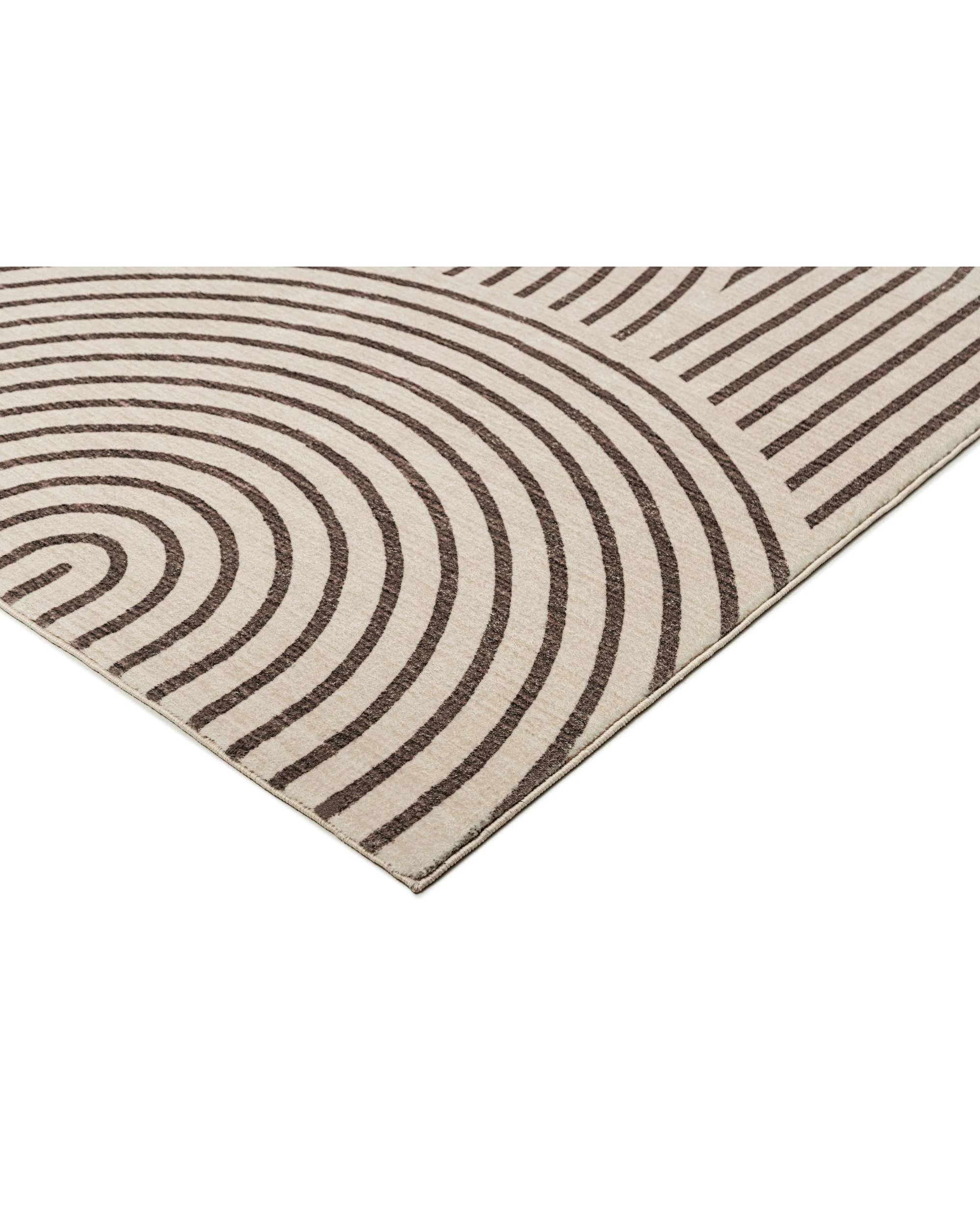 4 Loopsie Corinth Dark Arch Washable Rug-290cm x 200cm - Brown, 4 of 8