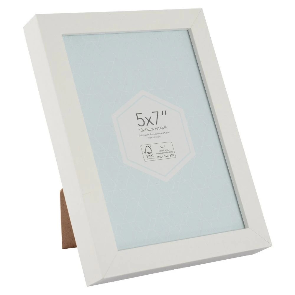 3 Promenade 5x7" Frame White, 3 of 5