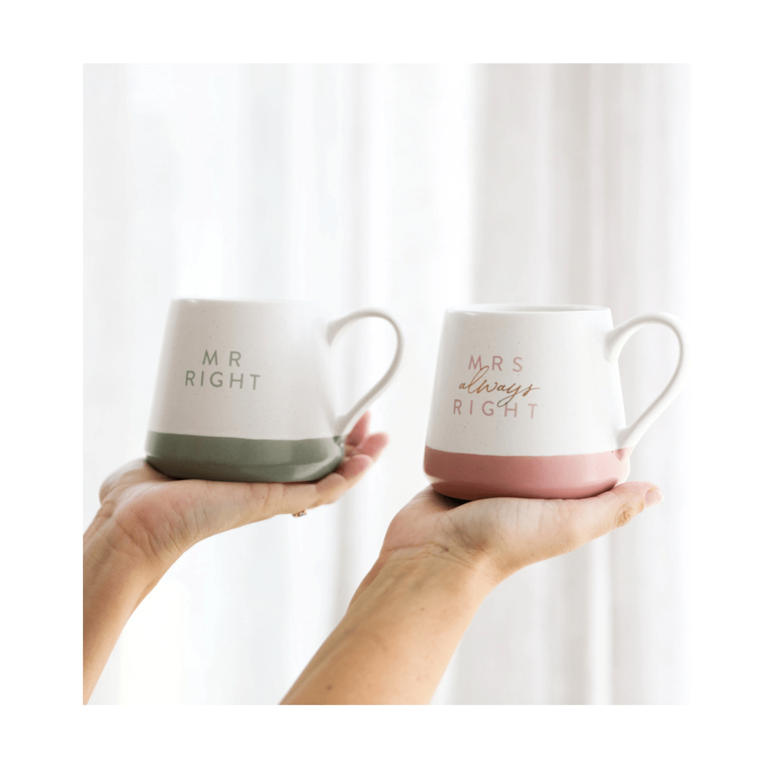 8 2pc Splosh Wedding Right 440ml Ceramic Mug/cup W/ Handle Coffee/tea Drinkware
 - Multi, 8 of 9