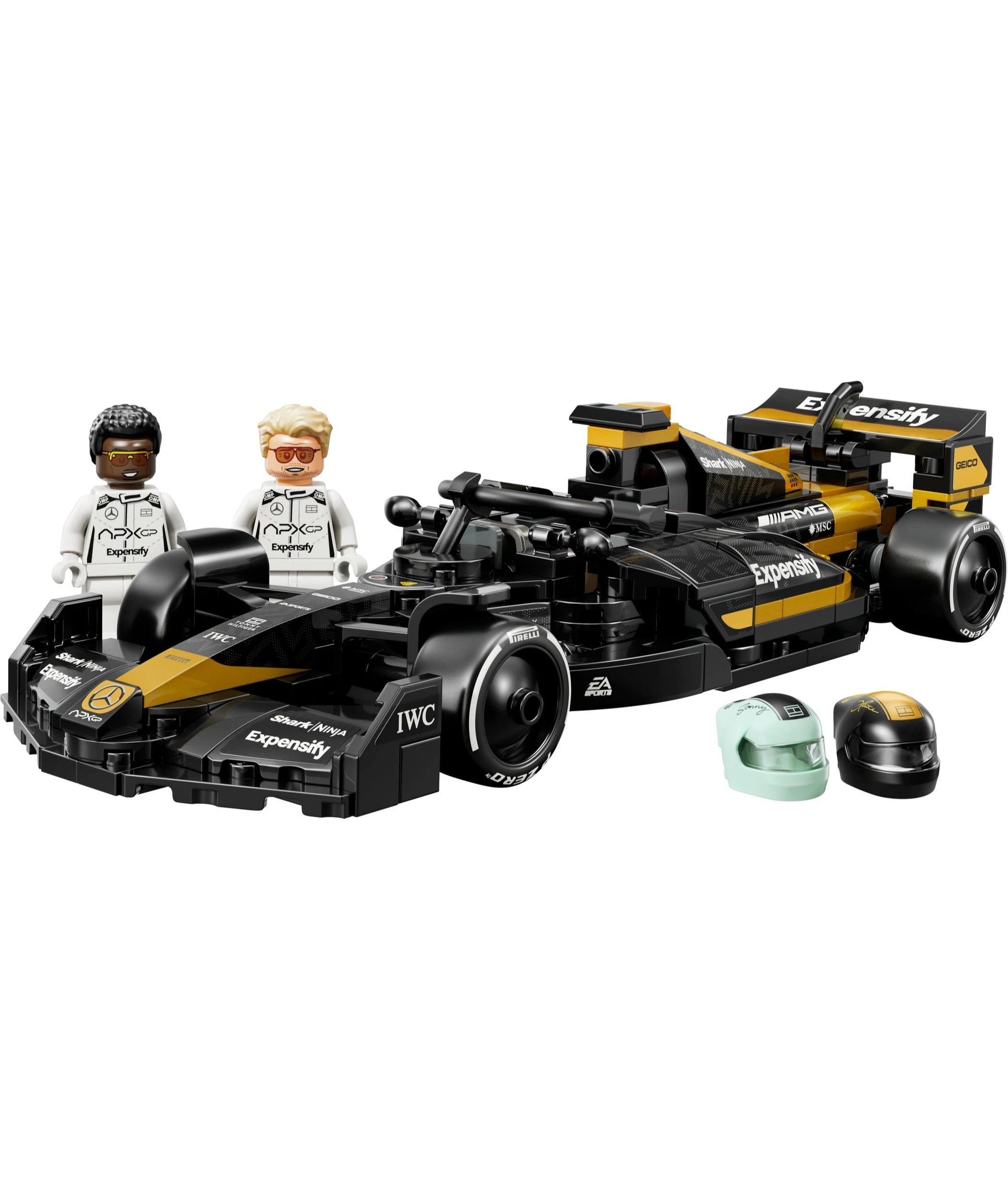 2 LEGO Speed Champions APXGP Team Race Car from F1 The Movie 77252, 2 of 10