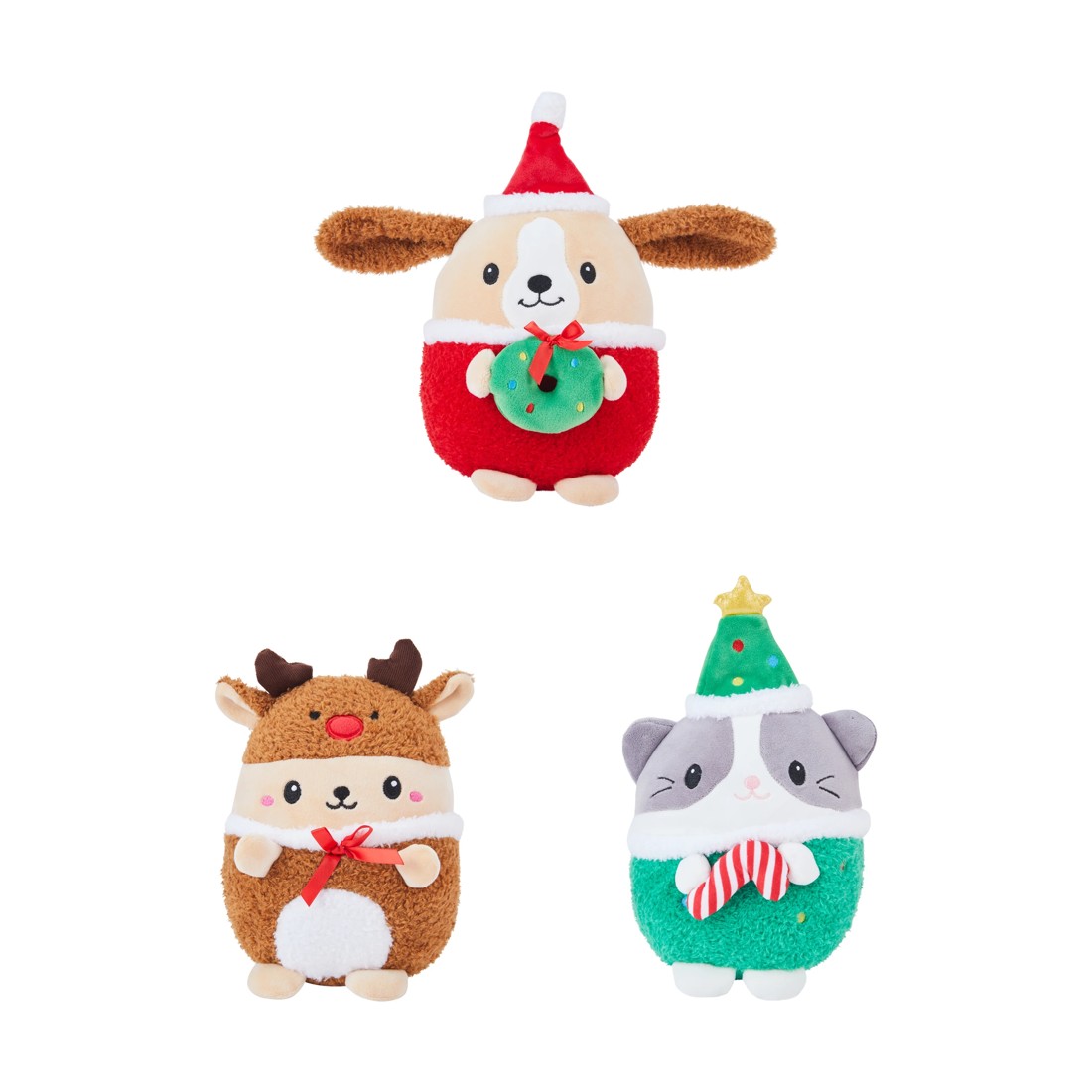 1 Christmas Plumpy Plush Toy - Assorted, 1 of 3