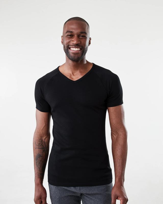 2 Pack Raglan Sleeve V-Neck