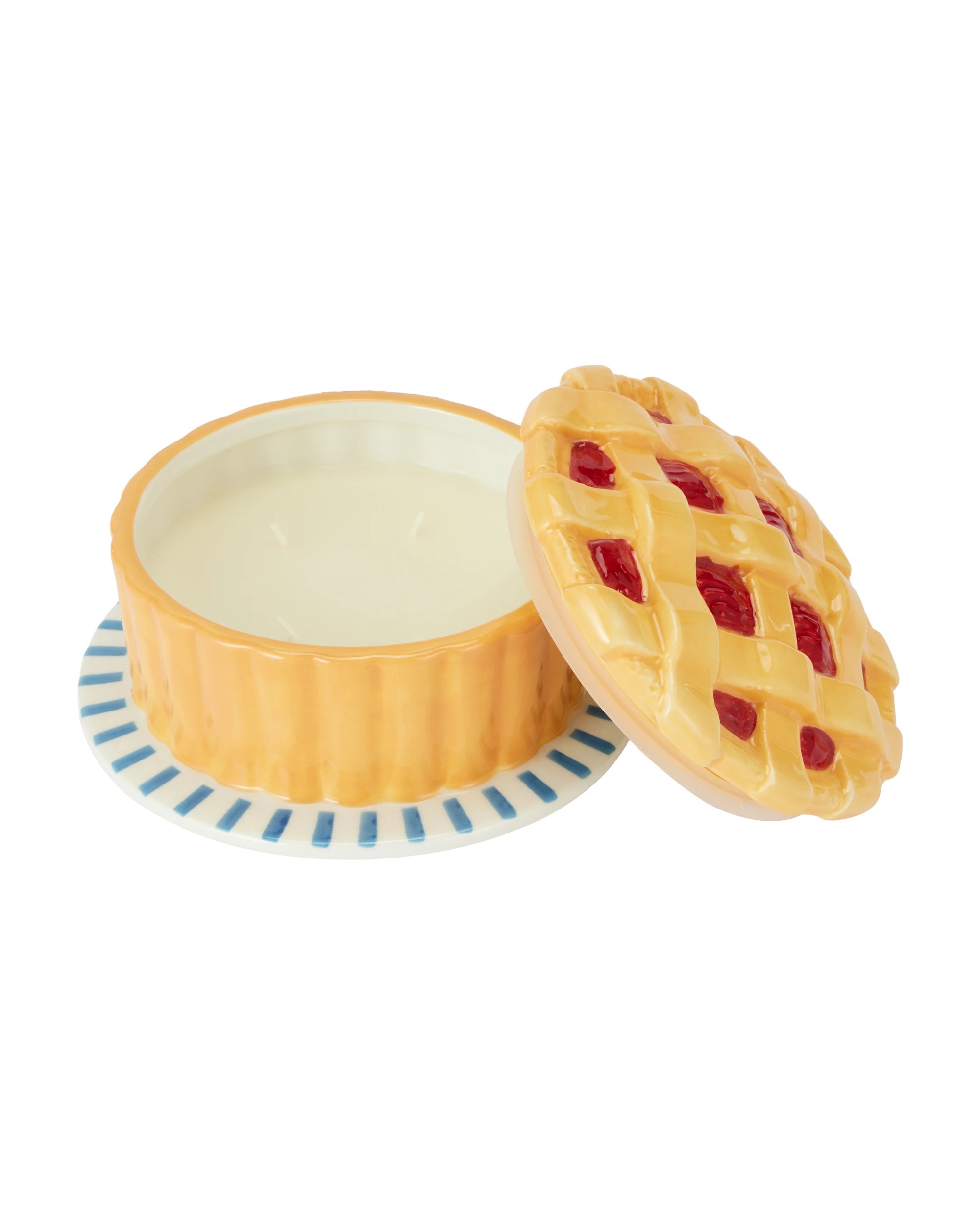 4 Ceramic Apple Pie Candle, 4 of 6