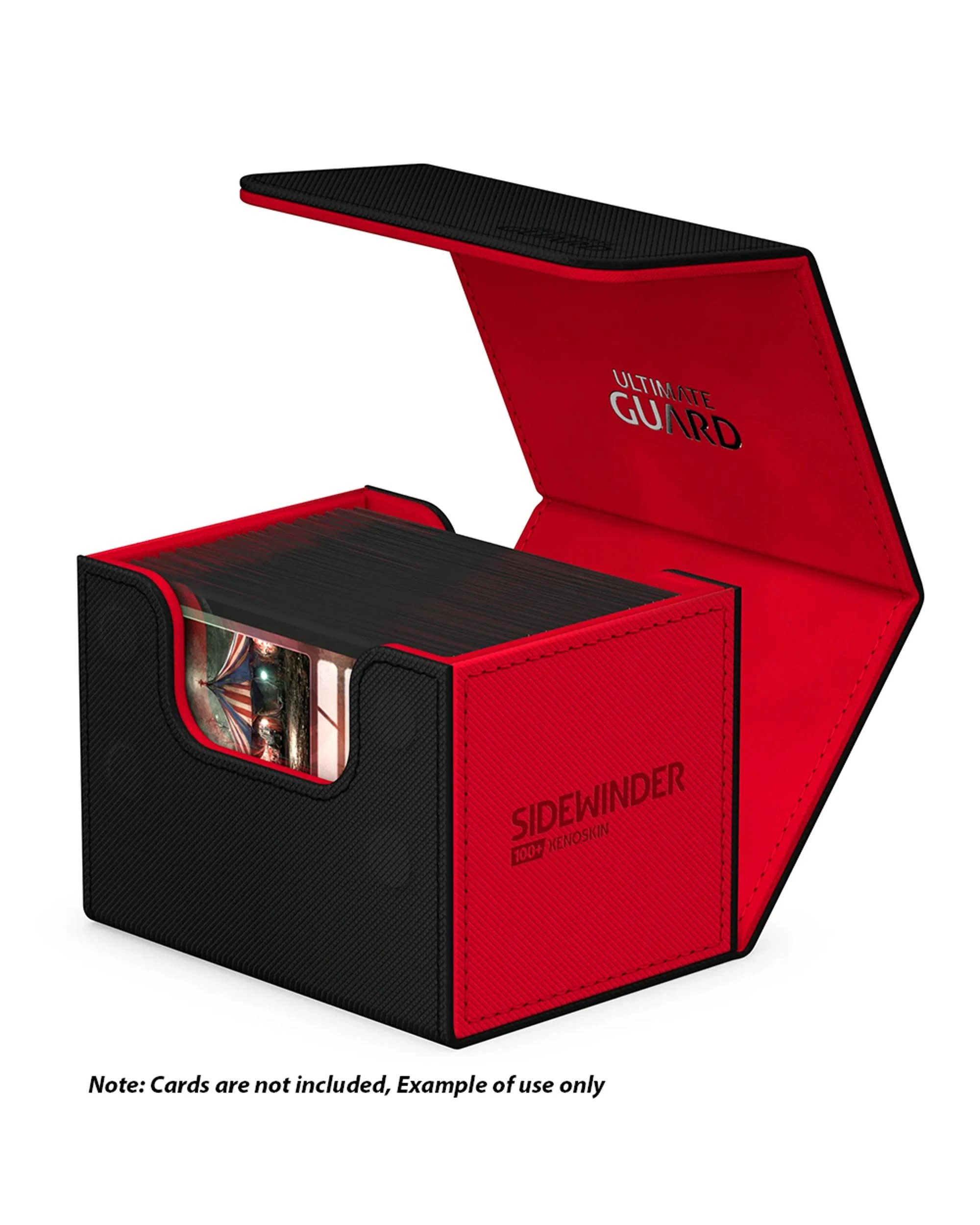 2 Ultimate Guard Sidewinder 100+ Synergy Deck Box - Black/Red - Multi, 2 of 6