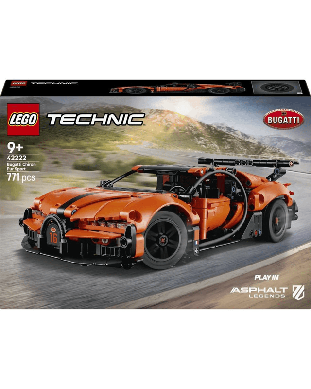 LEGO Technic Bugatti Chiron Pur Sport Hypercar 4