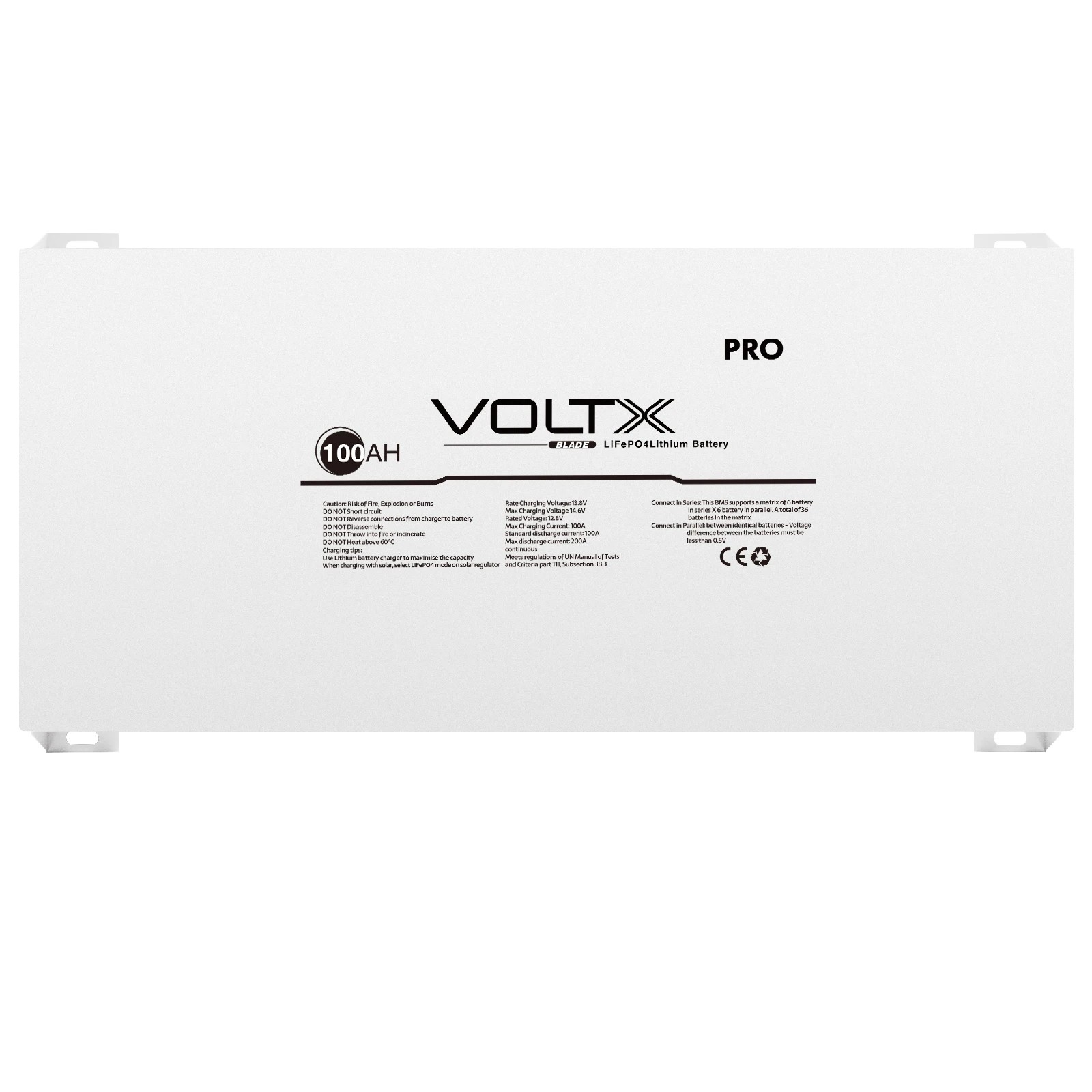 1 VoltX 12V 100Ah 1280Wh LiFePO4 Battery, 200A BMS, Solar & Caravan, 1 of 10