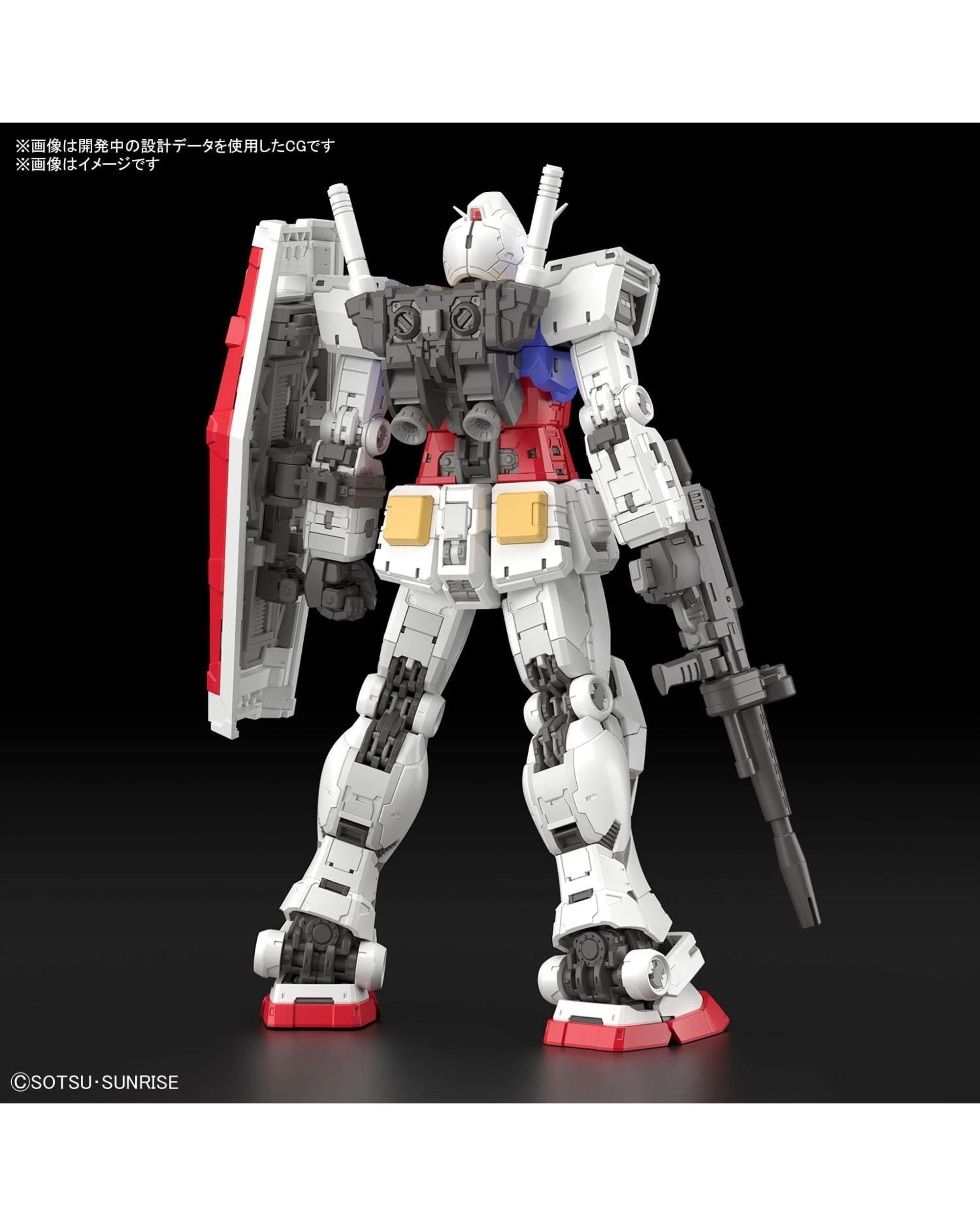 2 Bandai Gundam RX-78-2 version 2.0 RG 1/144 Model Kit, 2 of 7