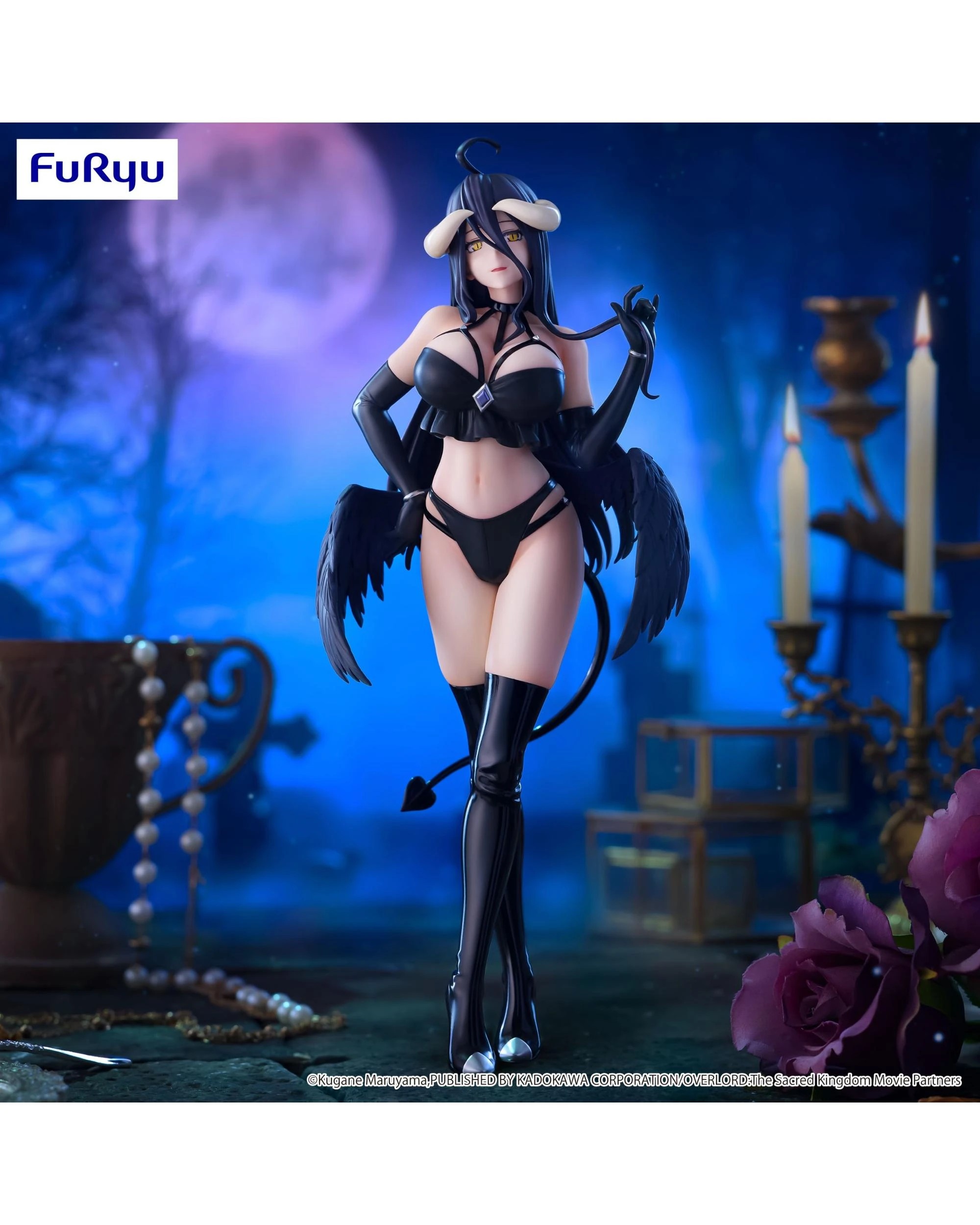 9 FuRyu Overlord Albedo BiCute Dark Figure, 9 of 10