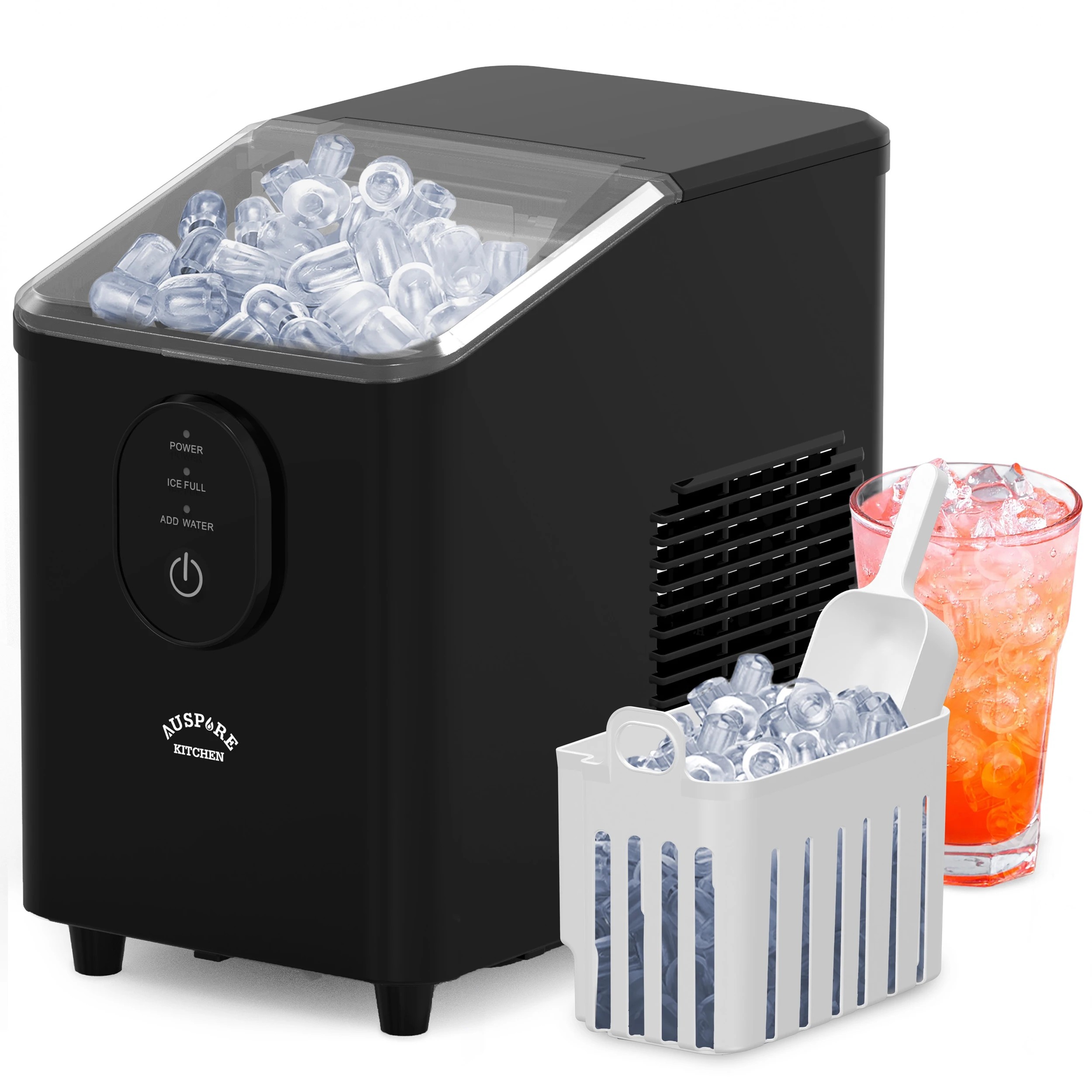 1 Auspure Portable Ice Maker 12KG Countertop Ice Machine, 1 of 2