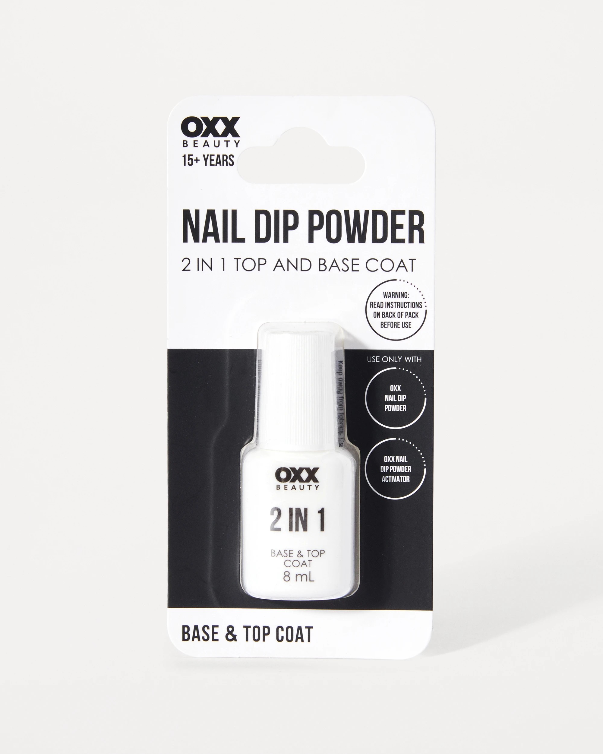5 OXX Beauty Nail Dip Powder 2-in-1 Top and Base Coat, 5 of 6