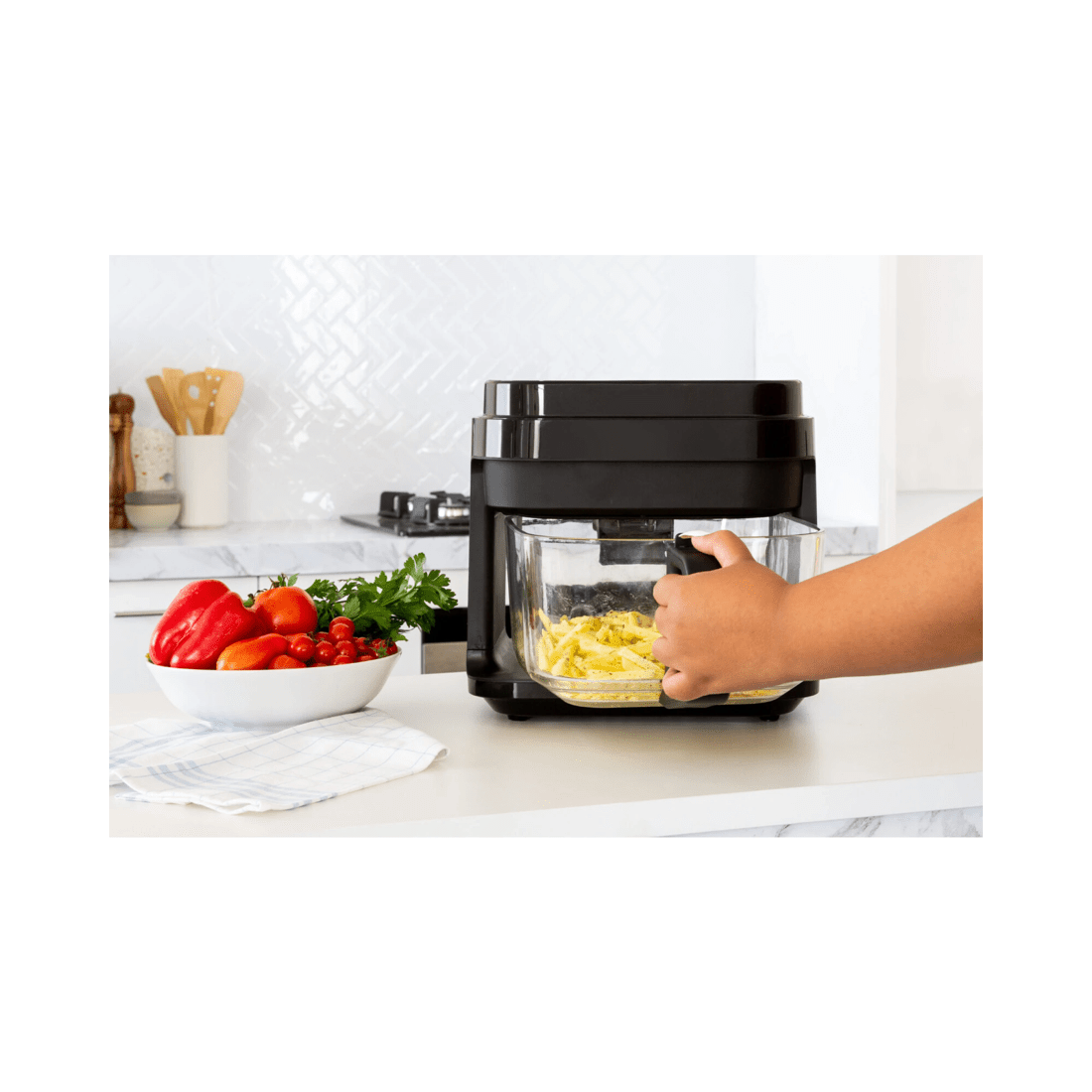 7 Healthy Choice 6.5L Glass Digital Air Fryer Oven (1200W) 200C, 7 of 7