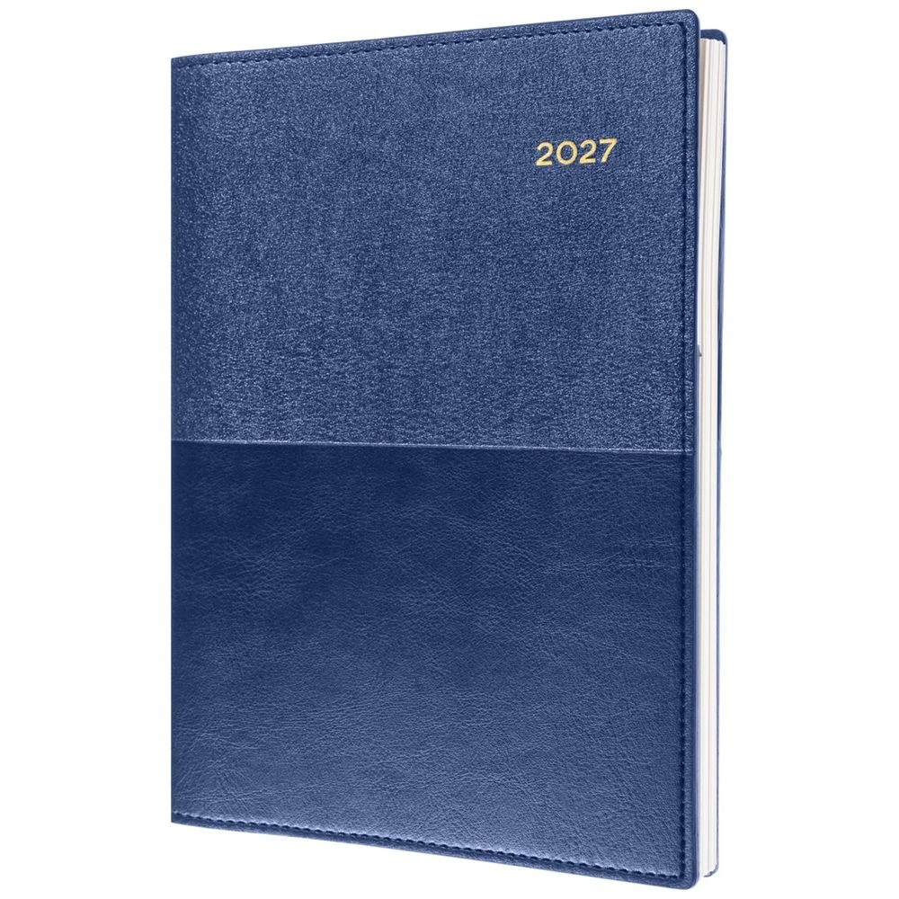 2 Collins Vanessa A4 Week to View 2027 Diary Blue, 2 of 4